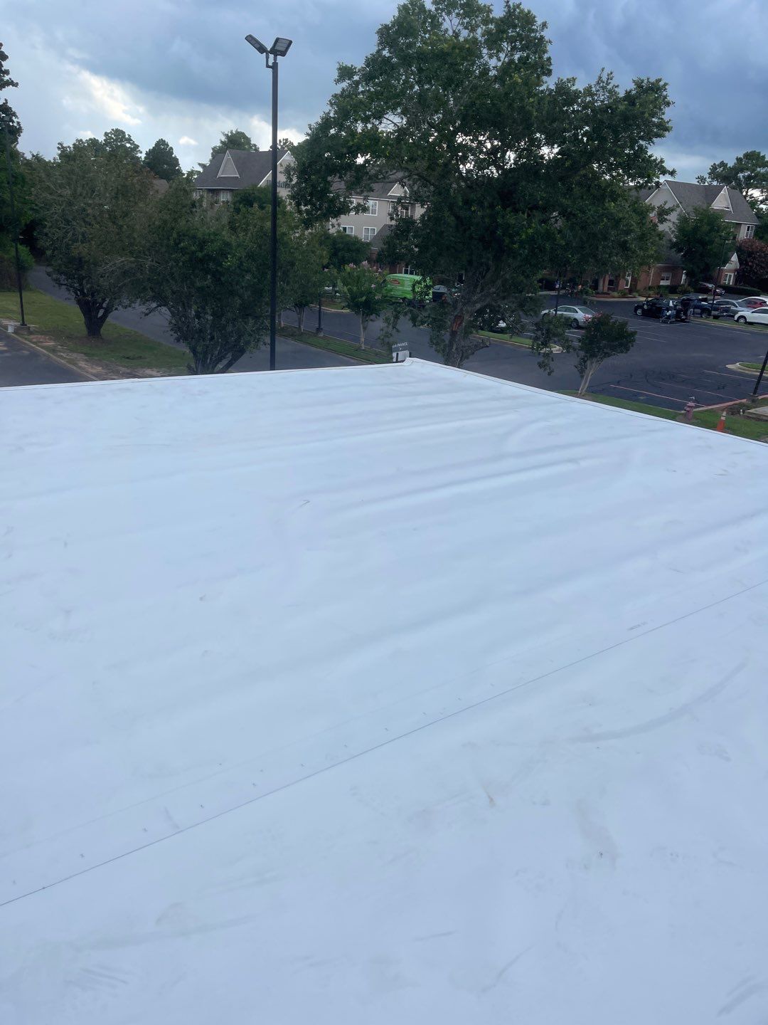 Commercial Roofing Installation using Roof Replacement by American Roofing & Construction LLC