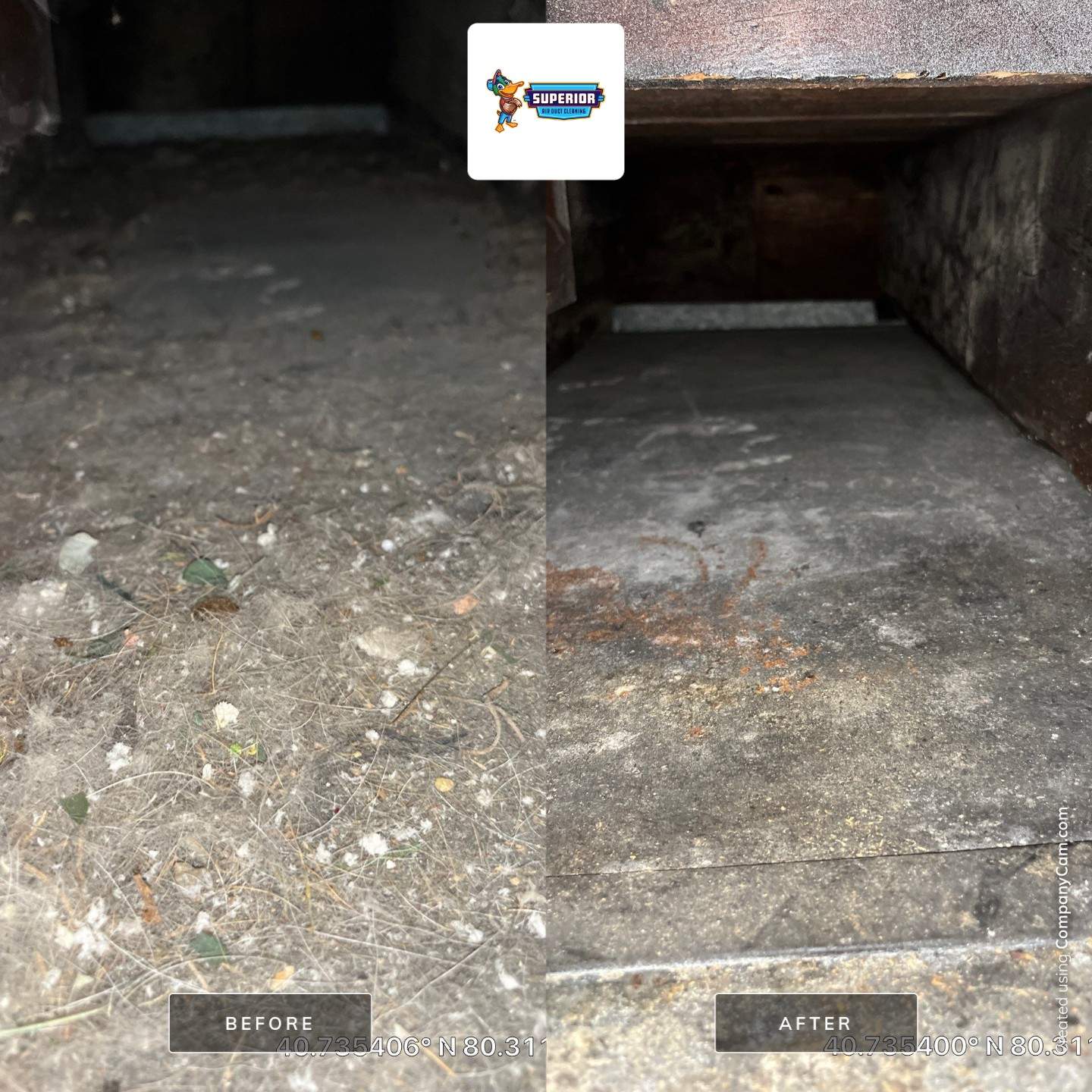 Air Duct Cleaning With a Vacuum Truck in New Brighton, PA by Superior Air Duct Cleaning