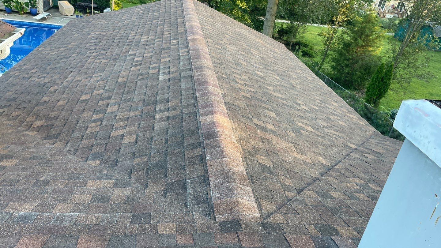 Deck Resurface with A-Frame Roof by deck guardian
