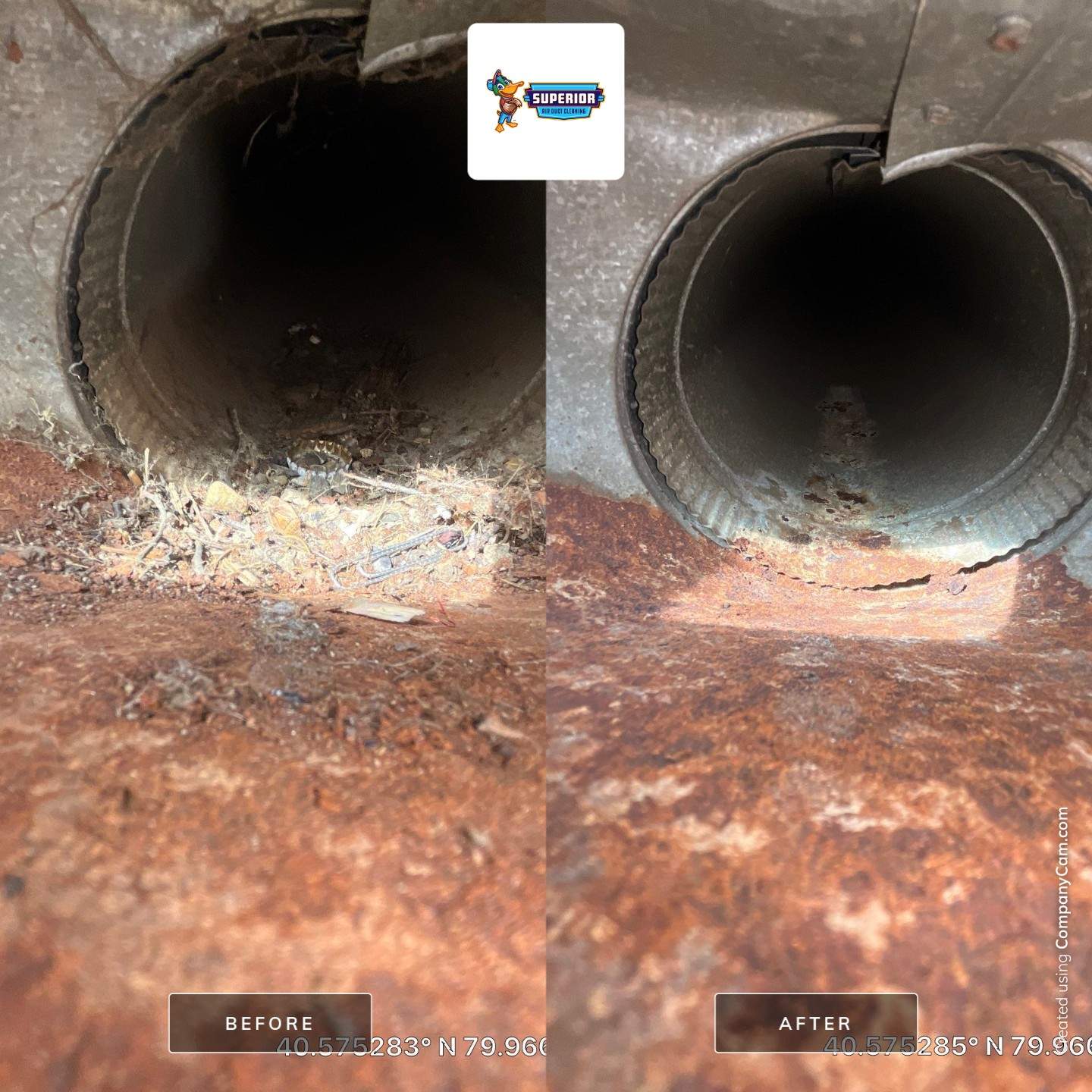 Air Duct Cleaning With a Vacuum Truck in Allison Park, PA by Superior Air Duct Cleaning