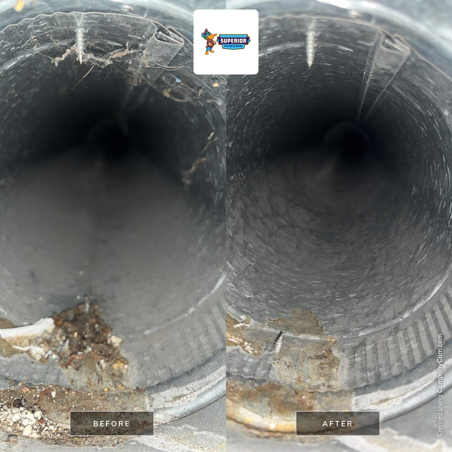 Air Duct Cleaning With a Vacuum Truck in Darlington, PA by Superior Air Duct Cleaning