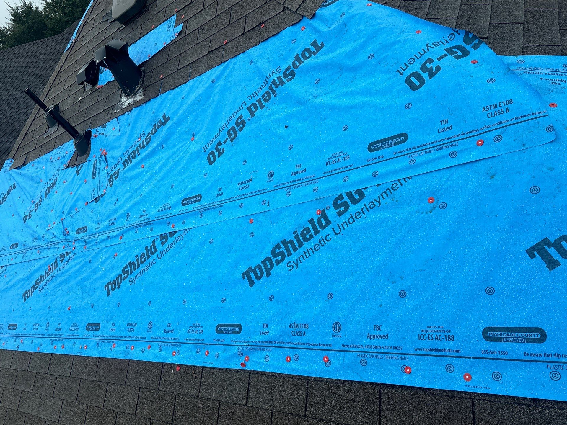 Residential Roofing Repair using Owen's Corning Duration (Lifetime) Shingles by Roof Repair Company