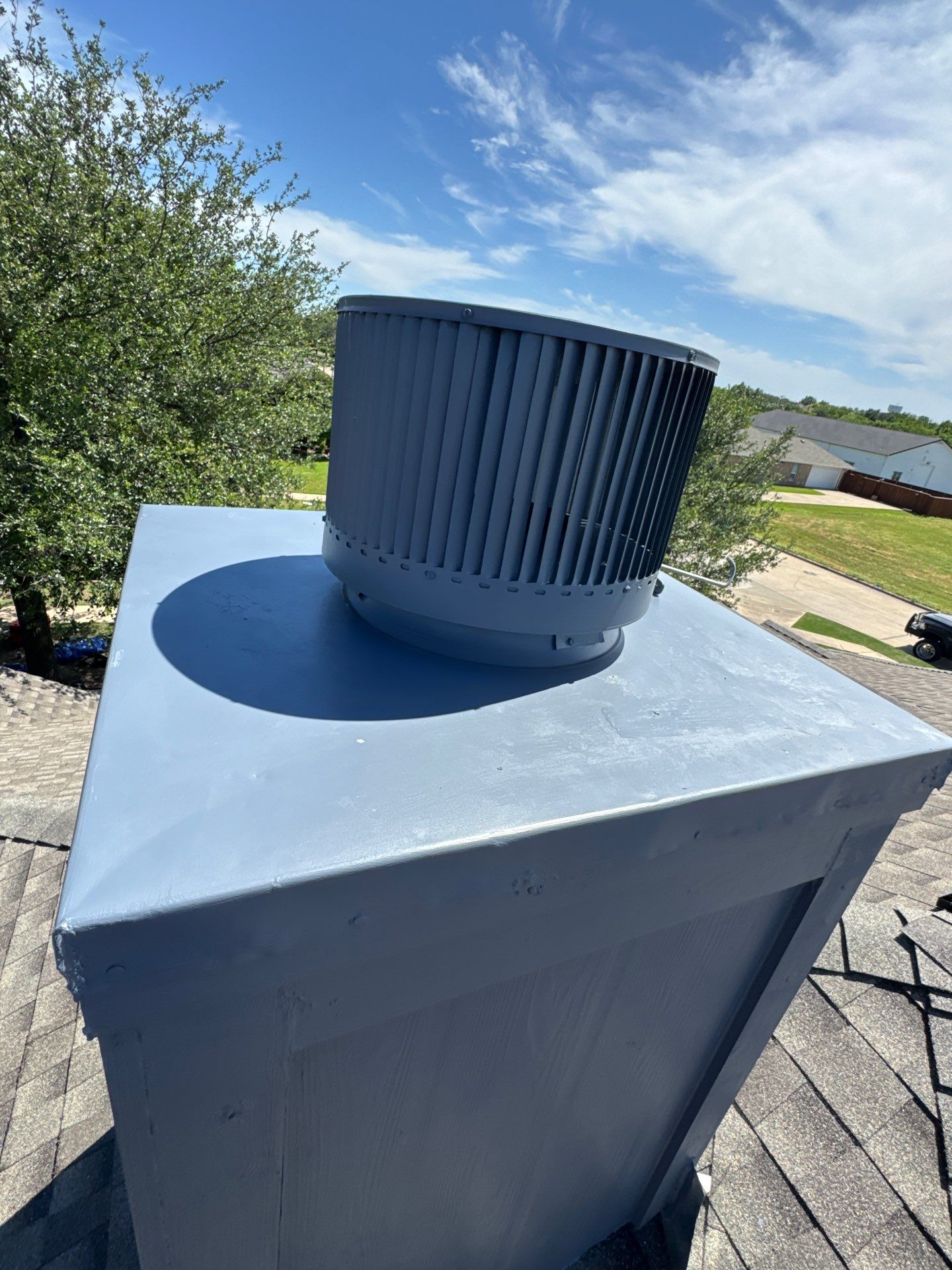 Project in Murphy  by Zeus Exteriors