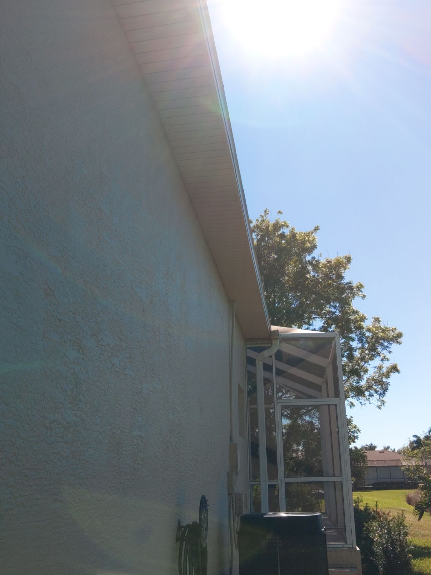 Cameo New Gutters and Soffit Installation FL by Gutter Professors