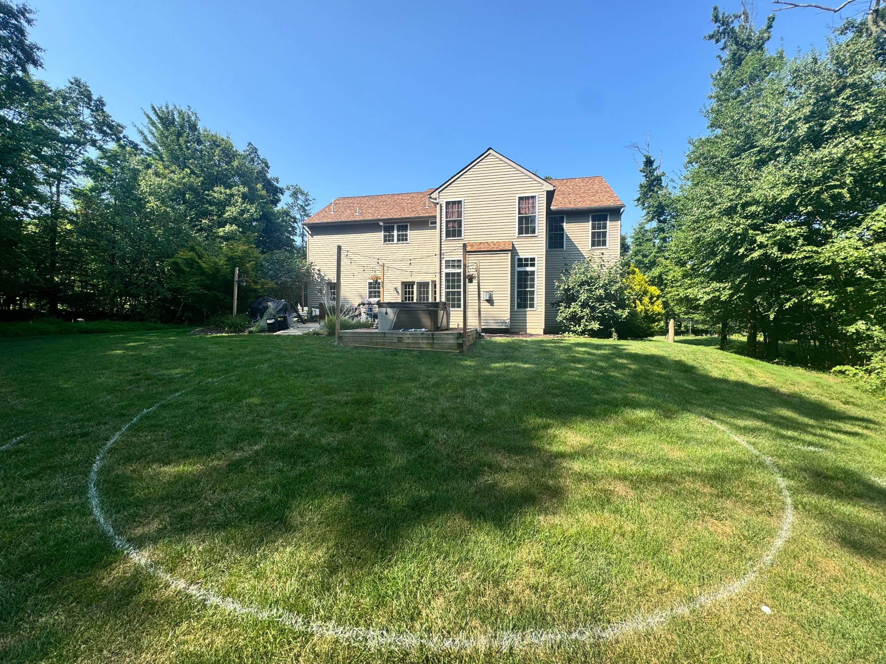 Above Ground Pool Deck by Wyomissing Construction LLC 