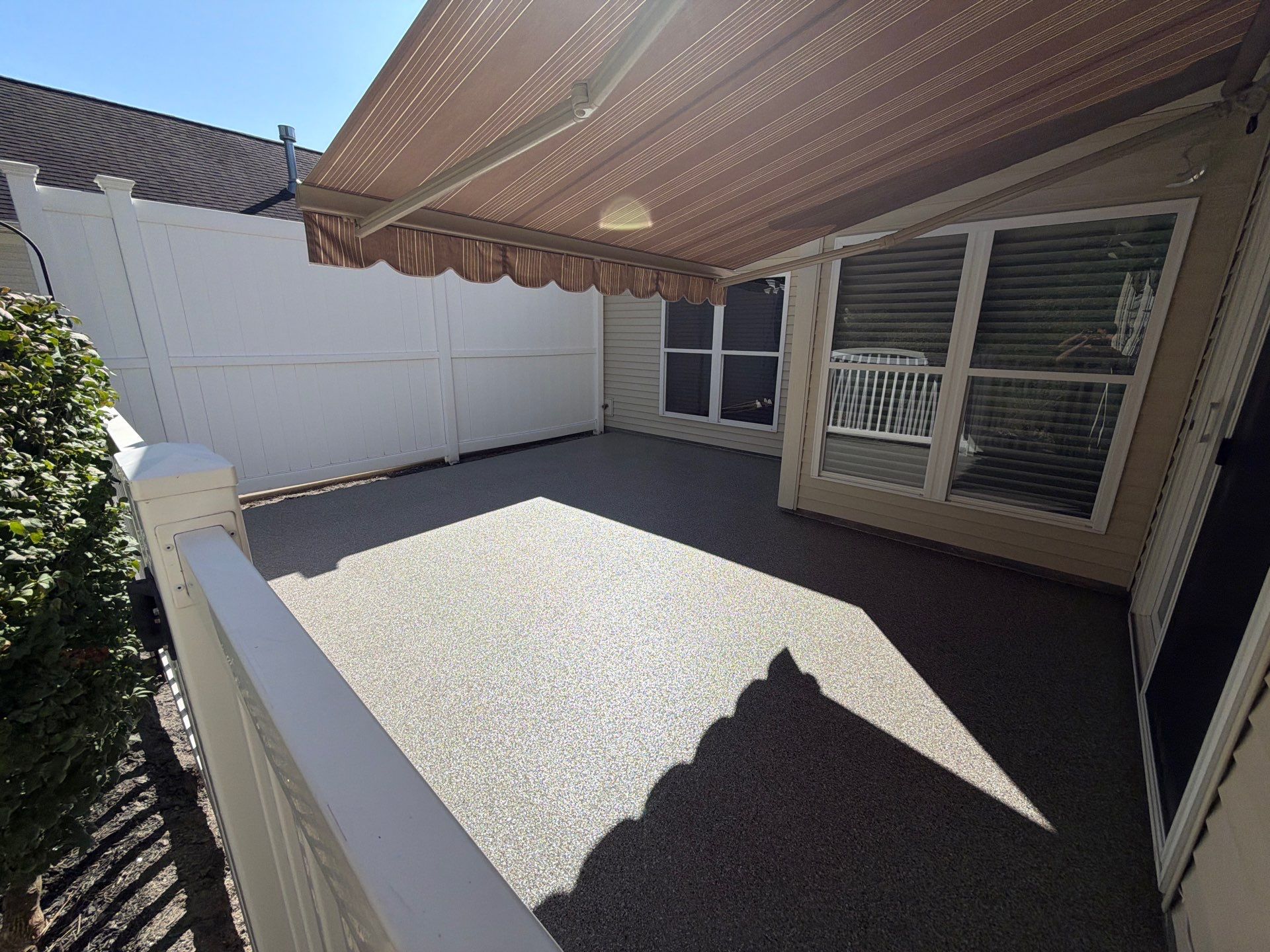 VIntage Shalestone Patio Coating by NG Masonry & Construction LLC