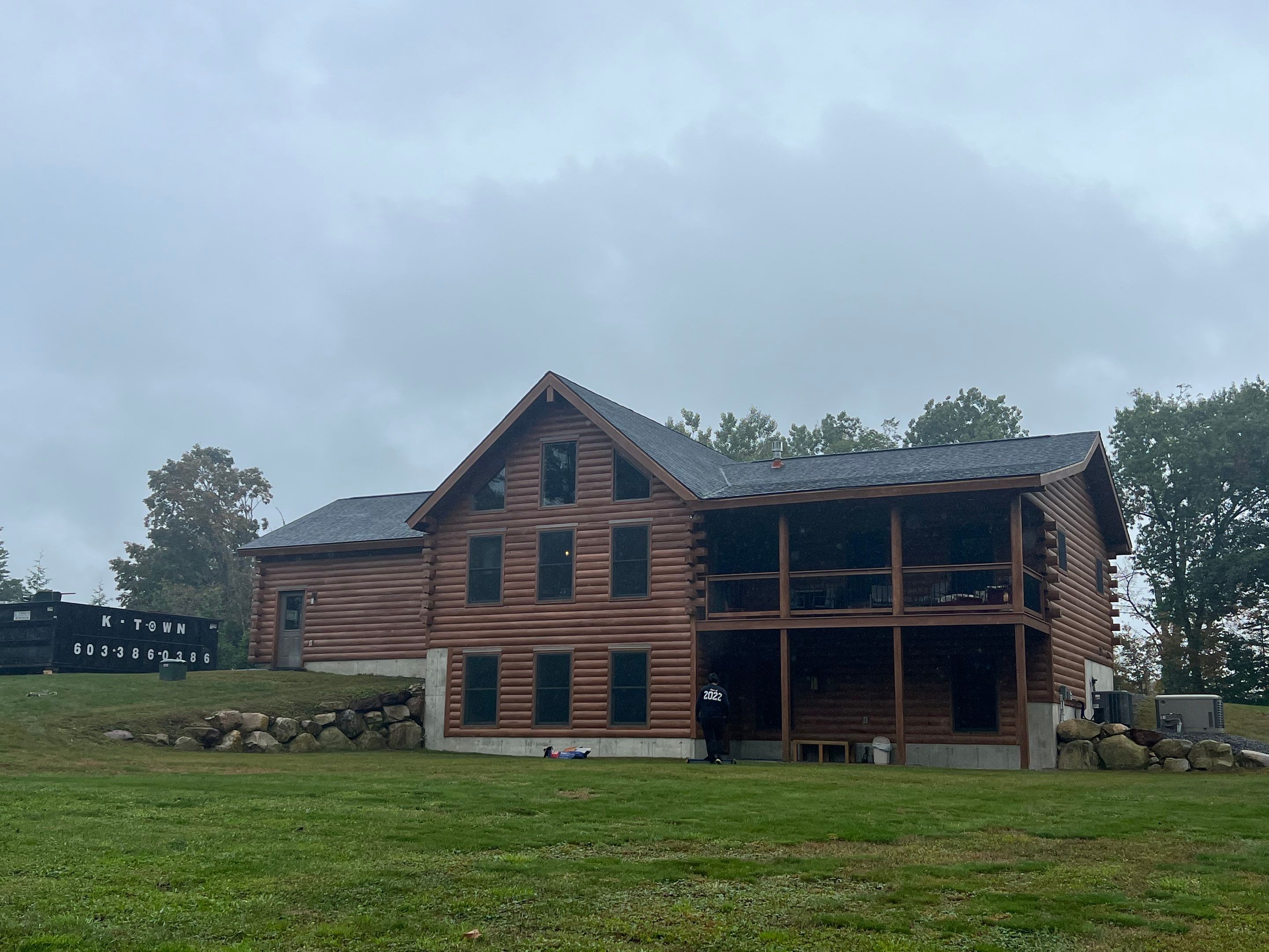 New Roof in Bow New Hampshire by Tall pine roofing