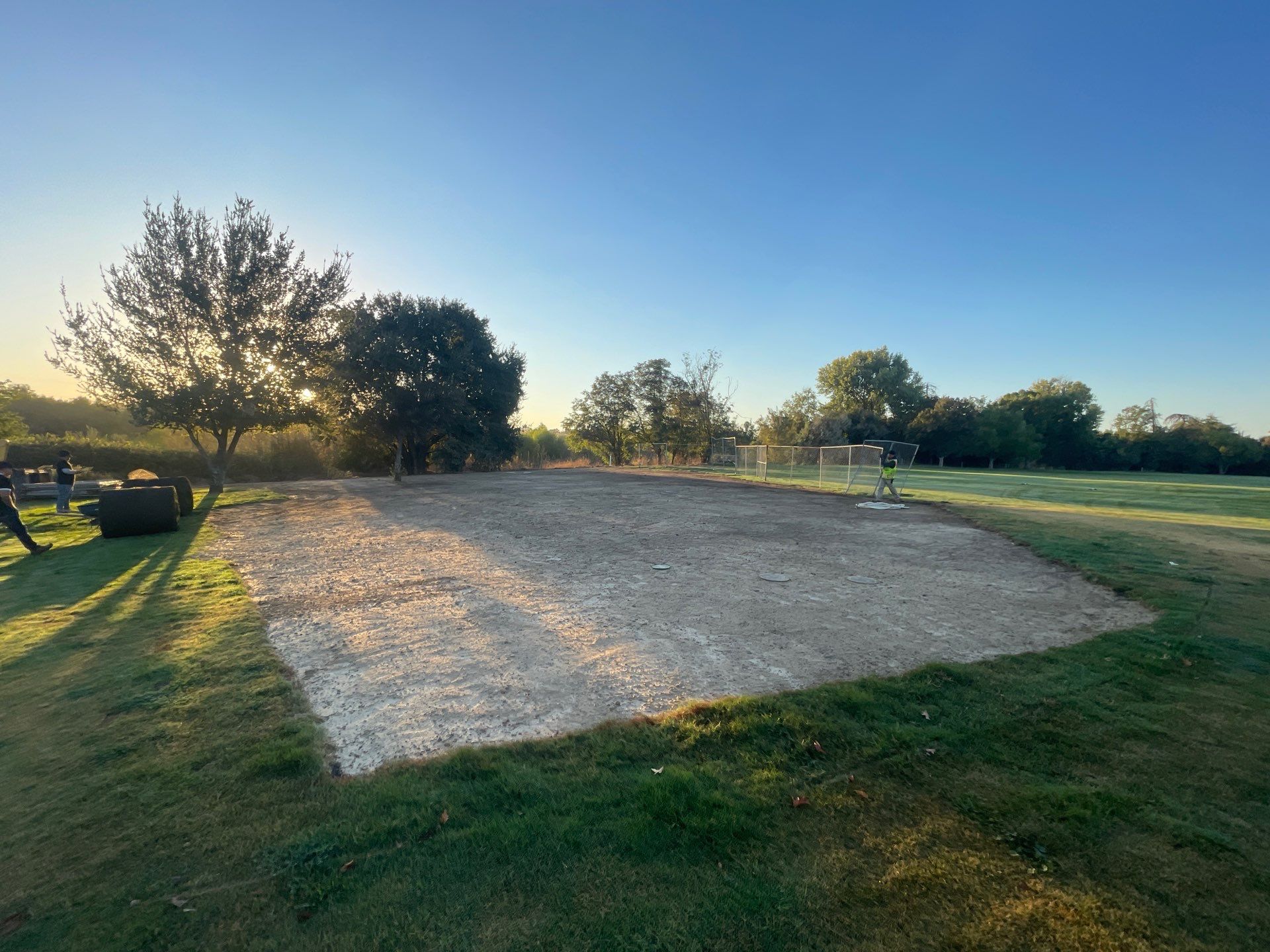 Project in Modesto by A - G Sod Farms