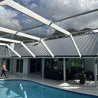 24ga 1.5" Mechanical Seam Charcoal Gray  by Total Roofing System The Metal Roof Experts