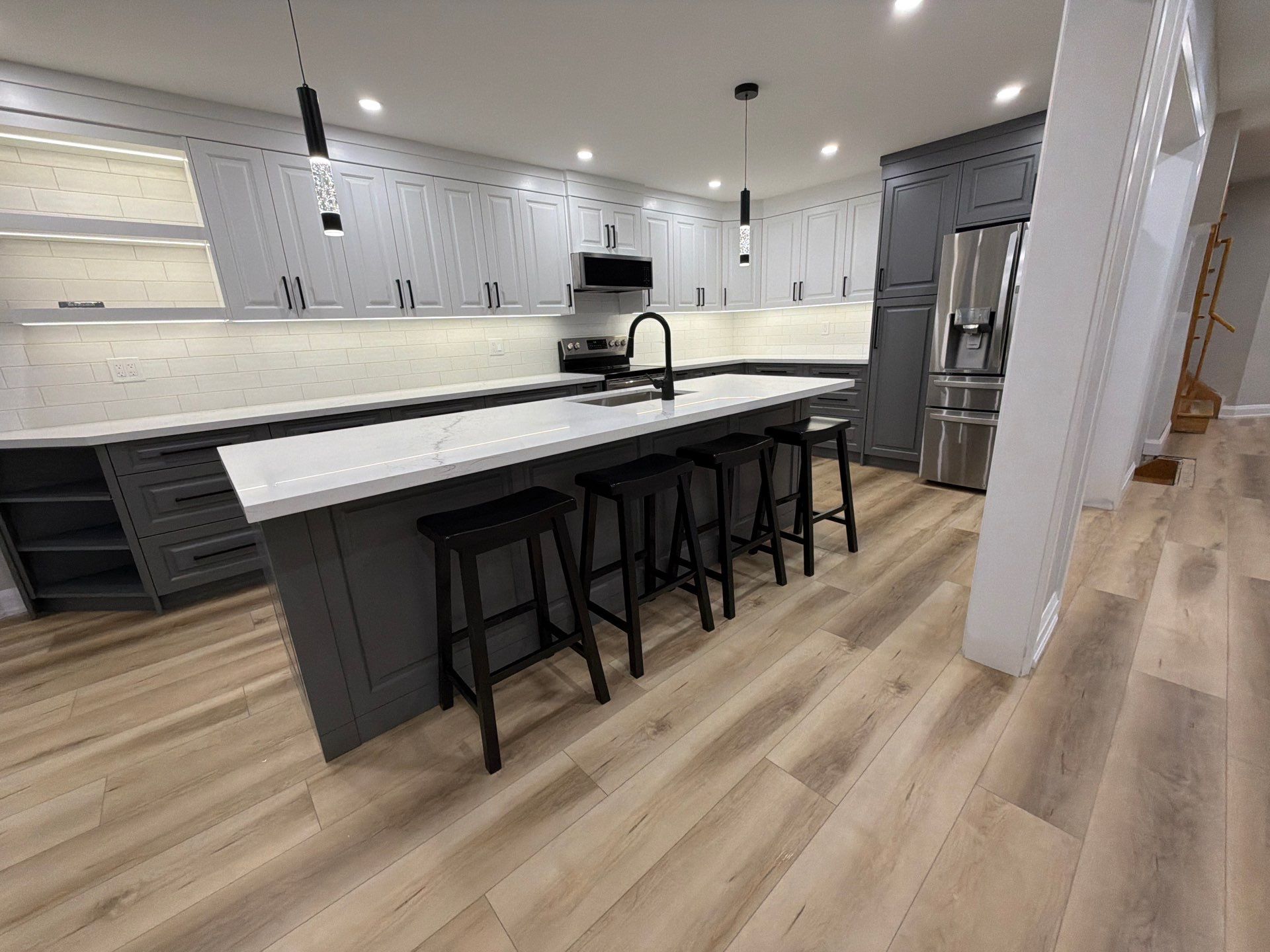 Bowmanville Main Floor Reno by Cornerstone Construction