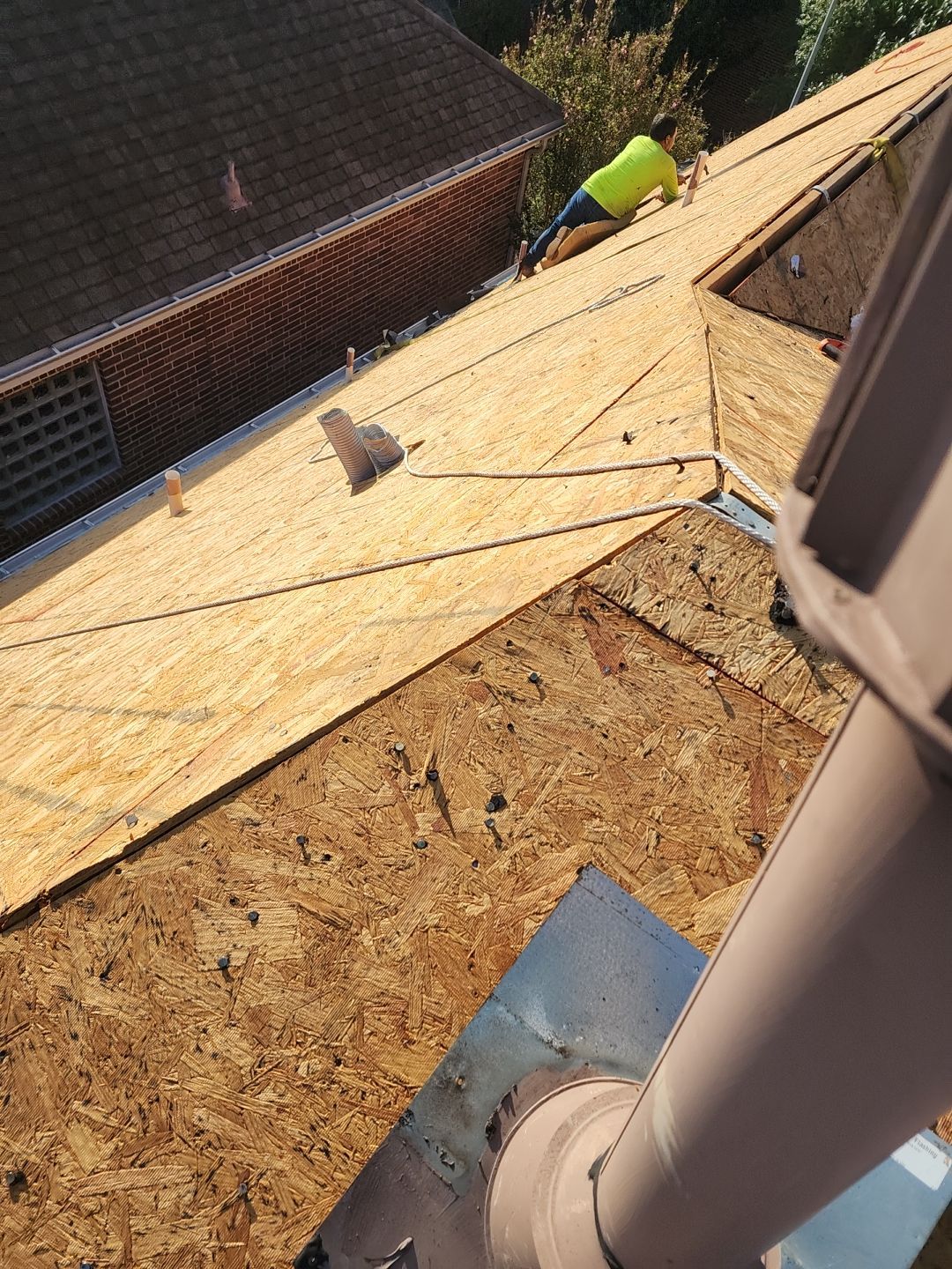 Residential Roofing Installation using Owen's Corning Duration (Lifetime) Shingles by Roof Repair Company