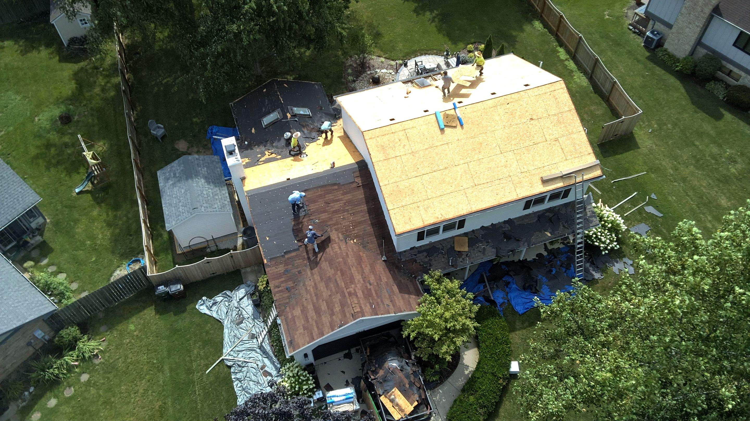 Full Architectural Shingle Roof Replacement for Dayton Home with Skylights by Level Up Roofing and Restoration Services LLC