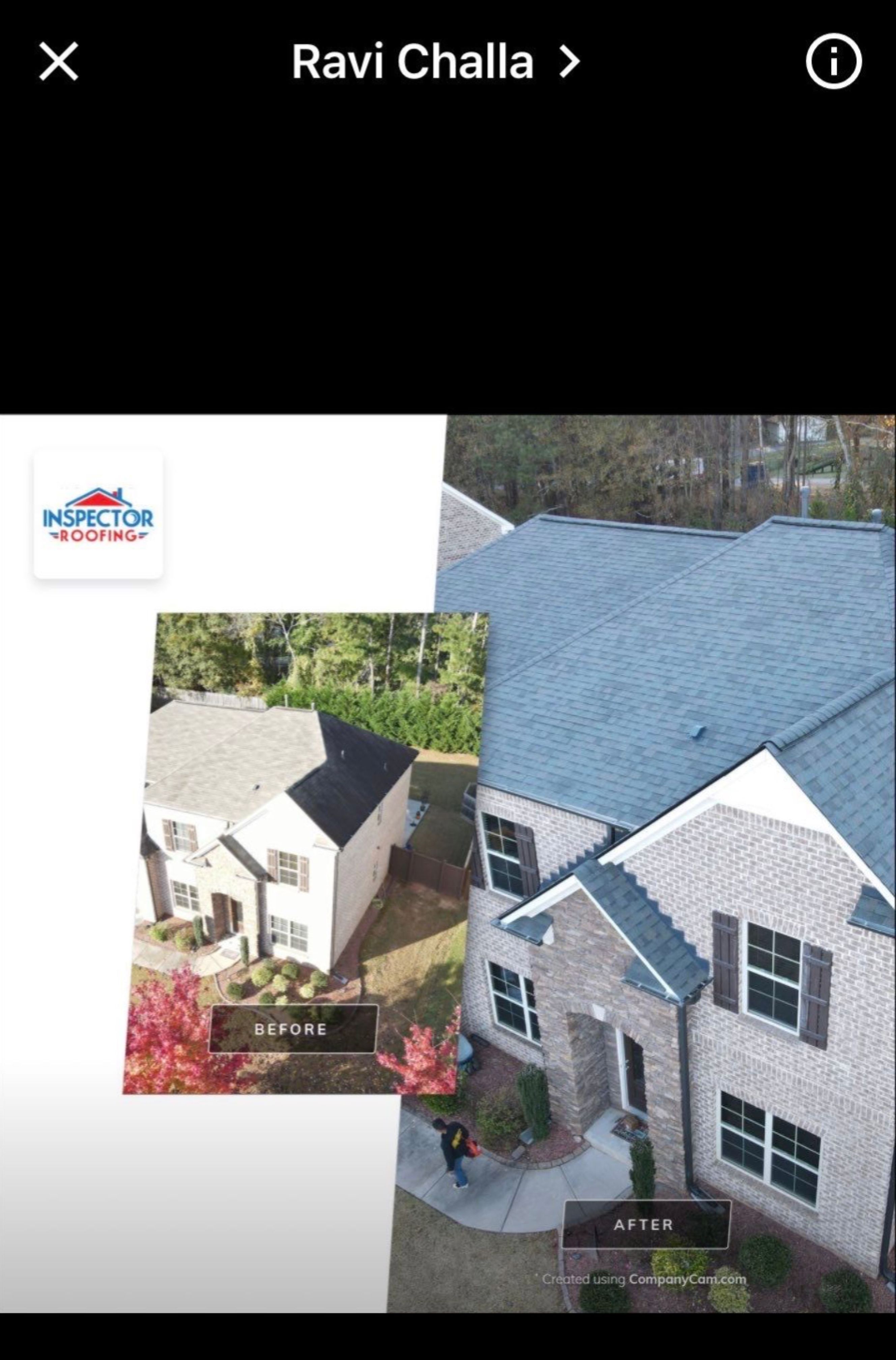 Residential Roofing Installation by Inspector Roofing and Restoration