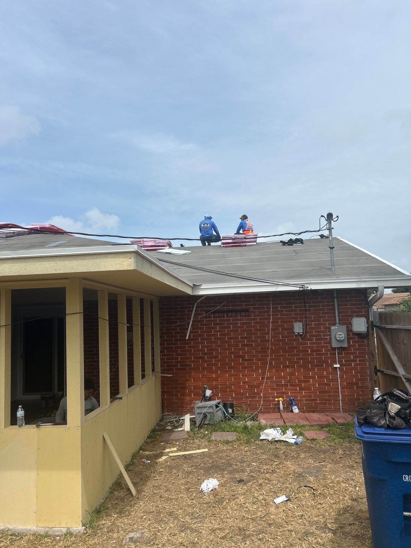 Screened in, on Spicewood by Bayfront Roofing and Construction