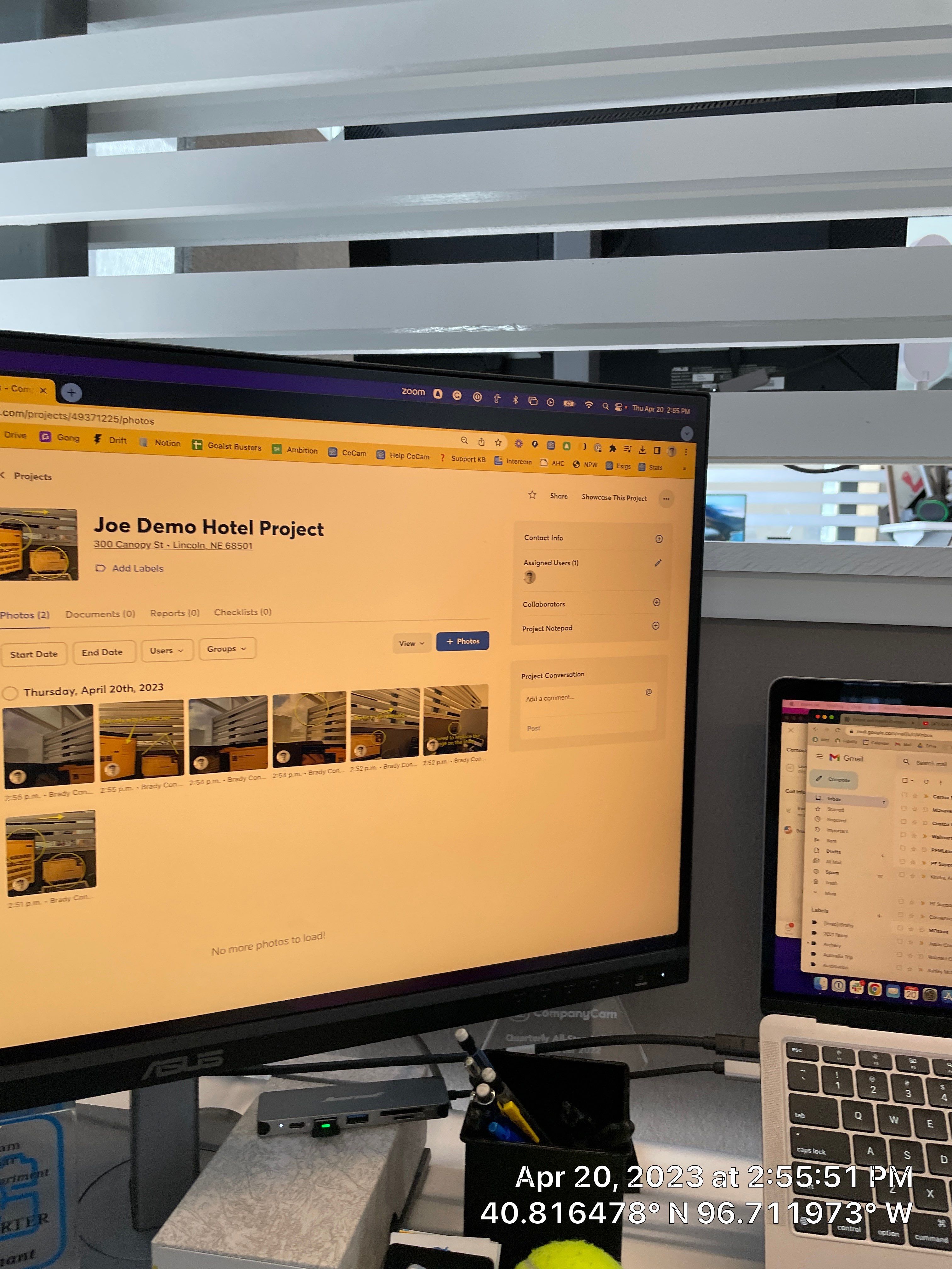 Office Security setup Lincoln, NE by CompanyCam Sales Demo