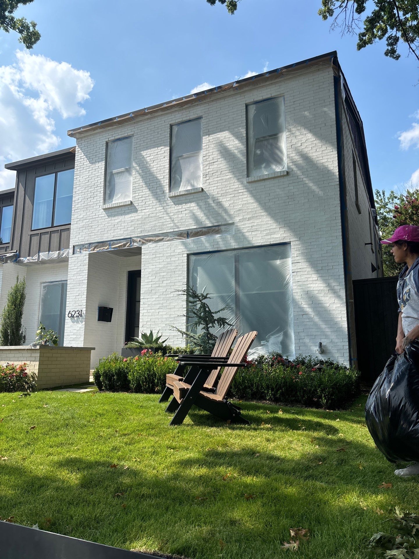 Exterior Painting: Brick by Nomad Painting