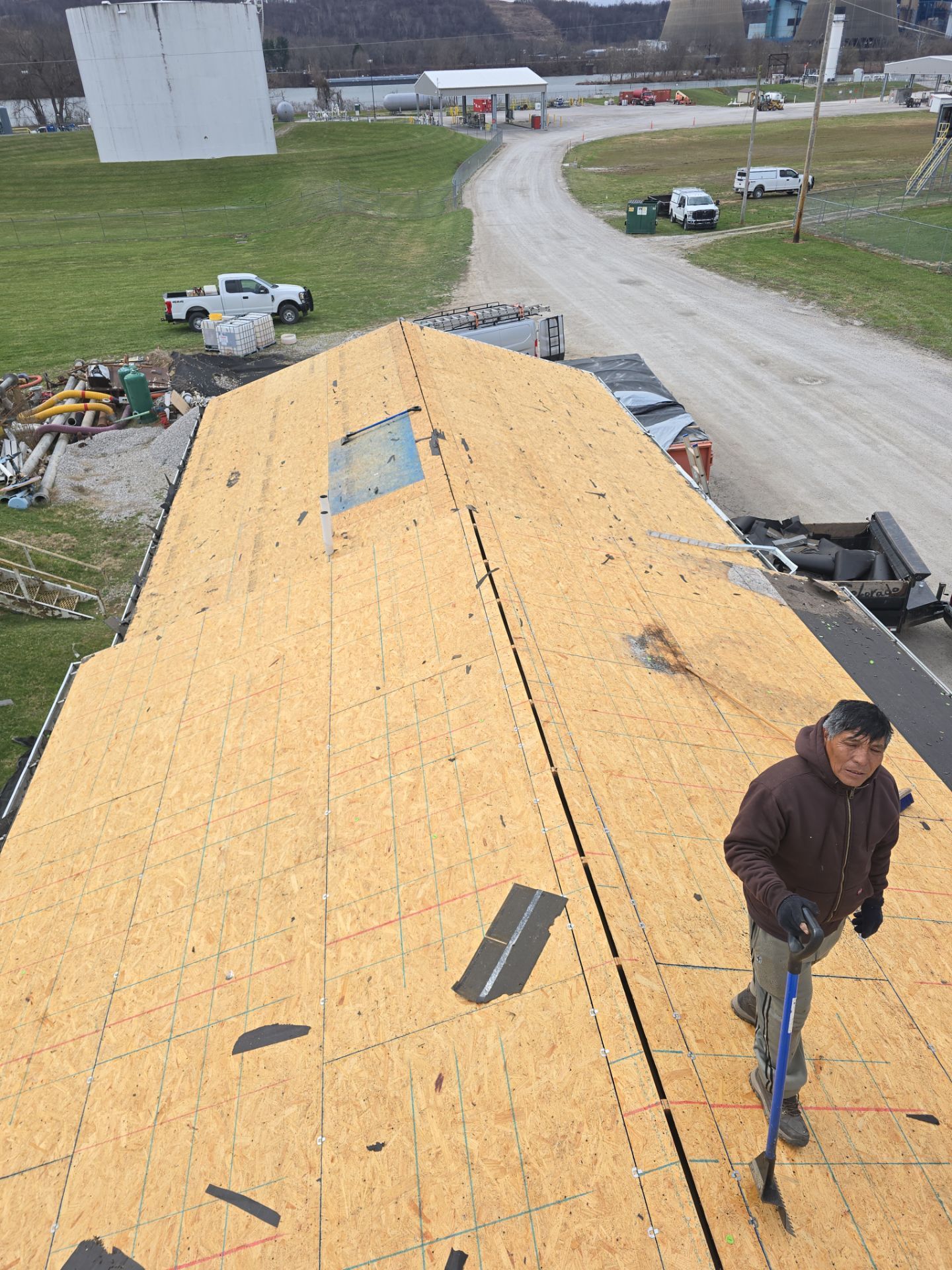 Commercial Roofing Installation using Metal by Rainstoppers Roofing