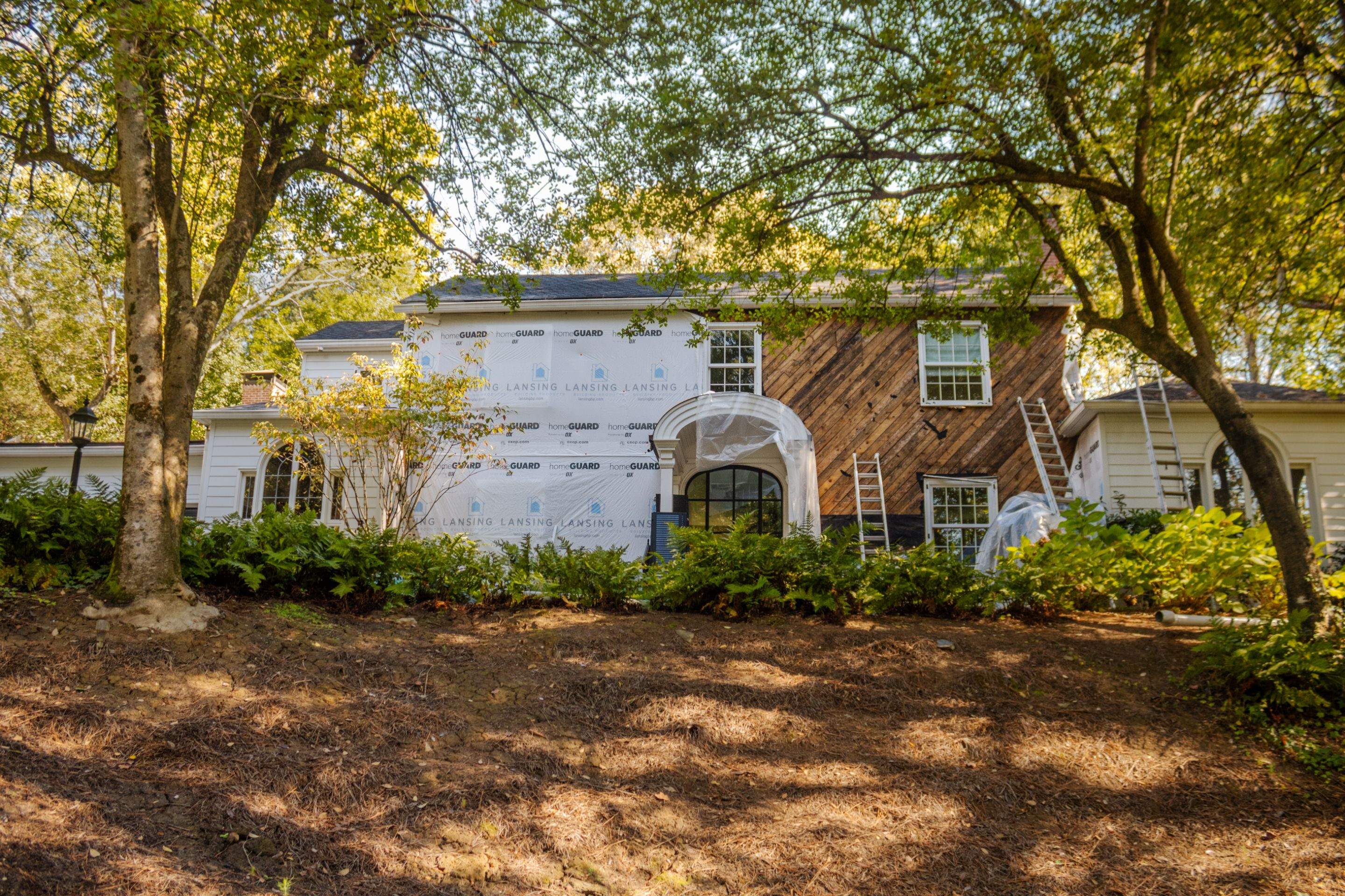 Siding Installation using James Hardie Color Plus Lap Siding by Nelson Exteriors 
