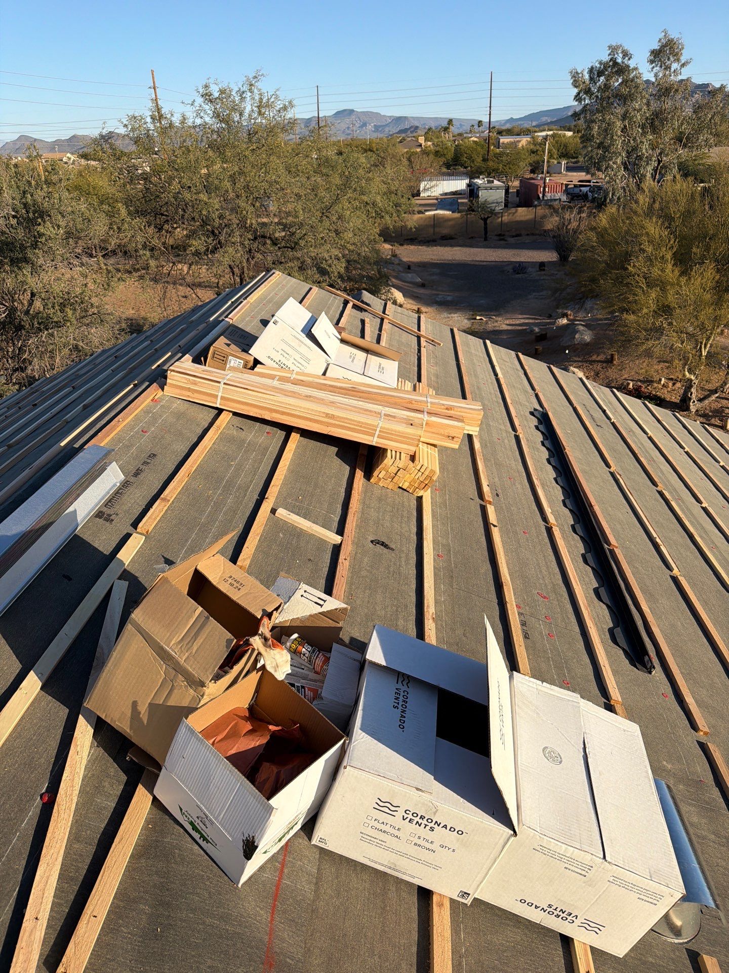 Custom Residential Concrete Tile Roof Installation in Cave Creek, 85331 by West Coast Roofing AZ