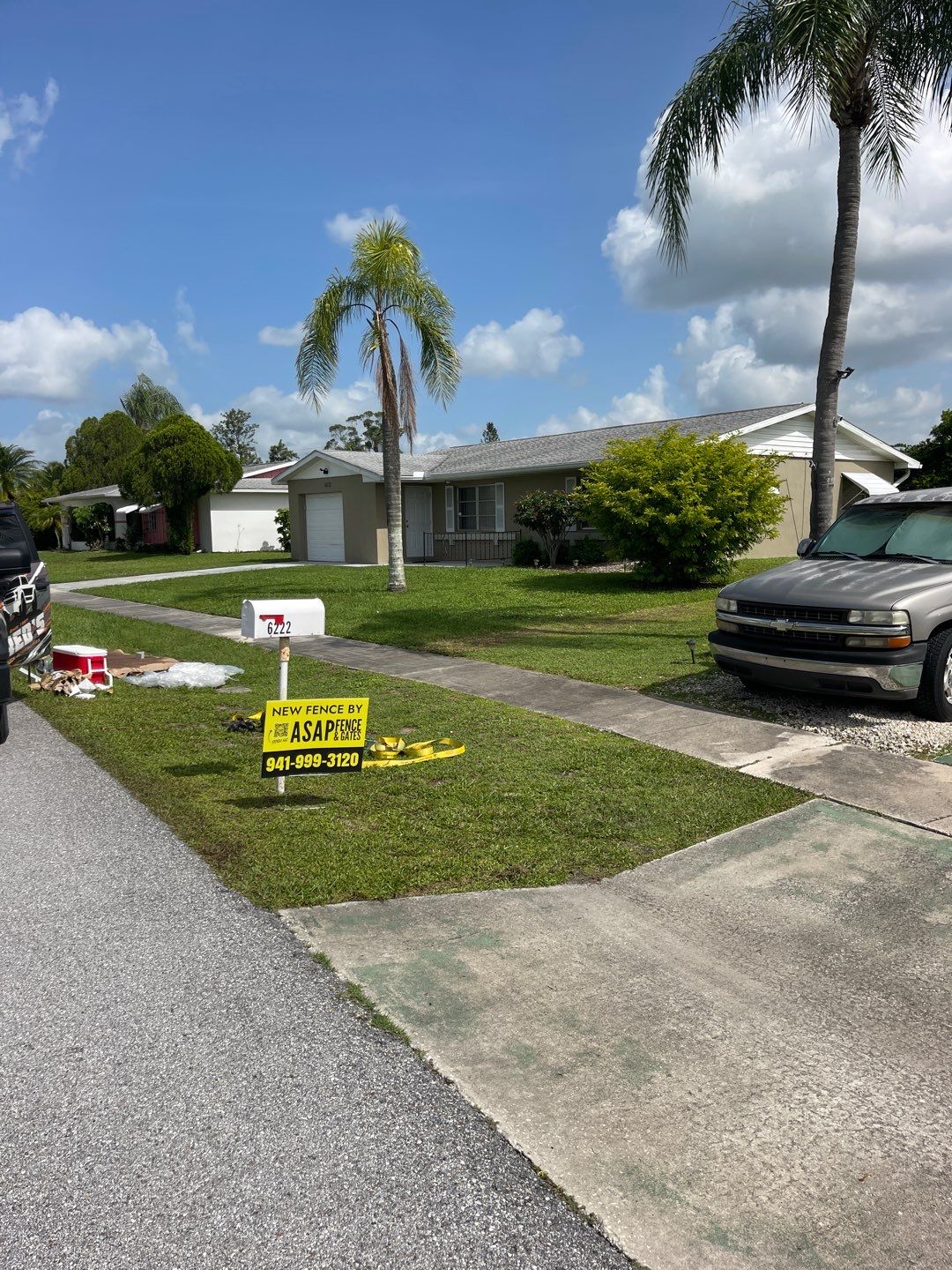 North Port, FL 6ft. White Vinyl Privacy Fence by Asap fence and gates, LLC