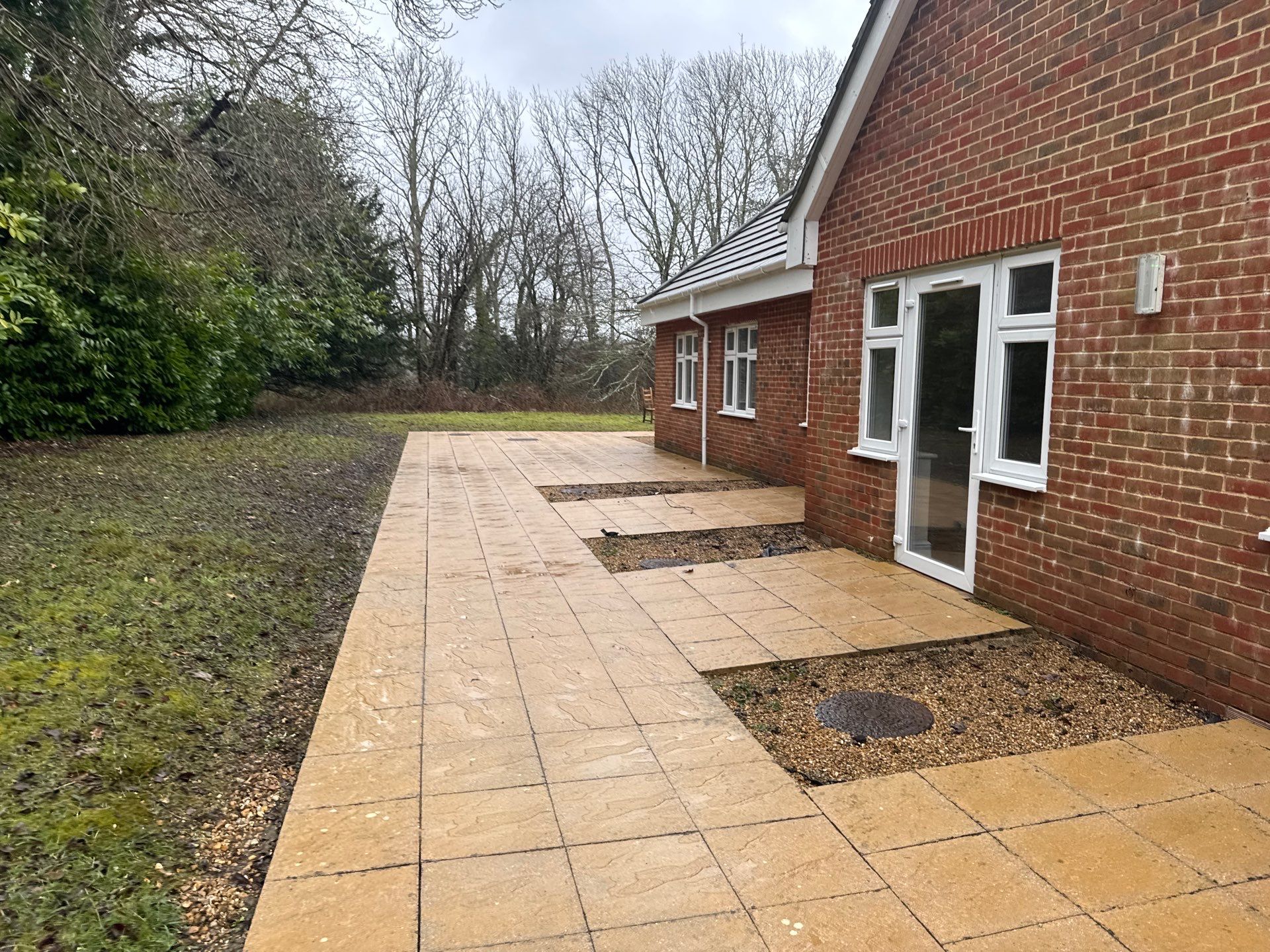 Care Home Roof and Walk Ways clean by Ges Exterior Cleaning ltd