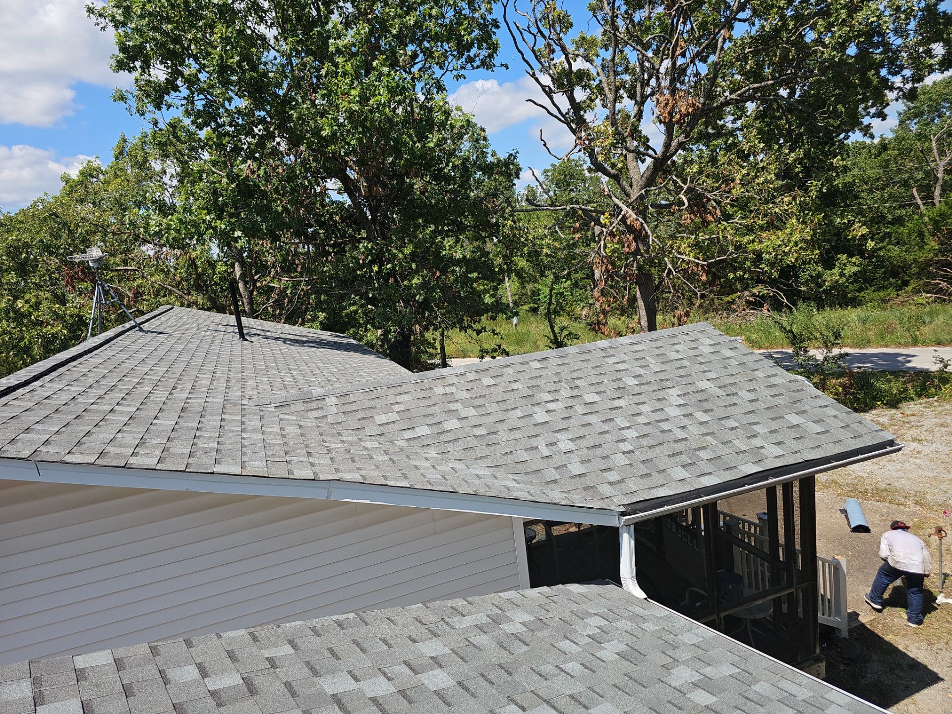 Residential Roofing Install - Atlas Pinnacle Pristine Shingles - Color Coastal Granite  by Titan Commercial & Residential Roofing 