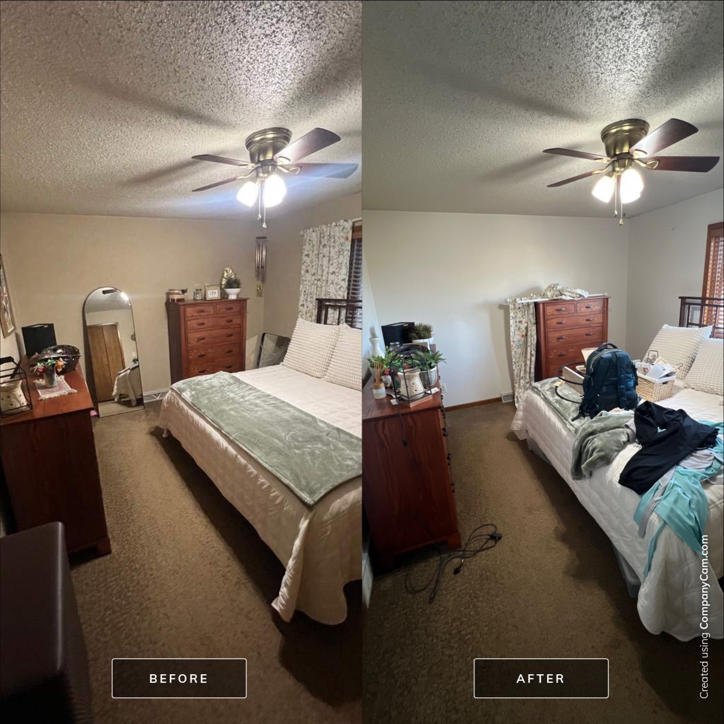 Main Floor Repaint w/ Wall Repair by Grandview Painting