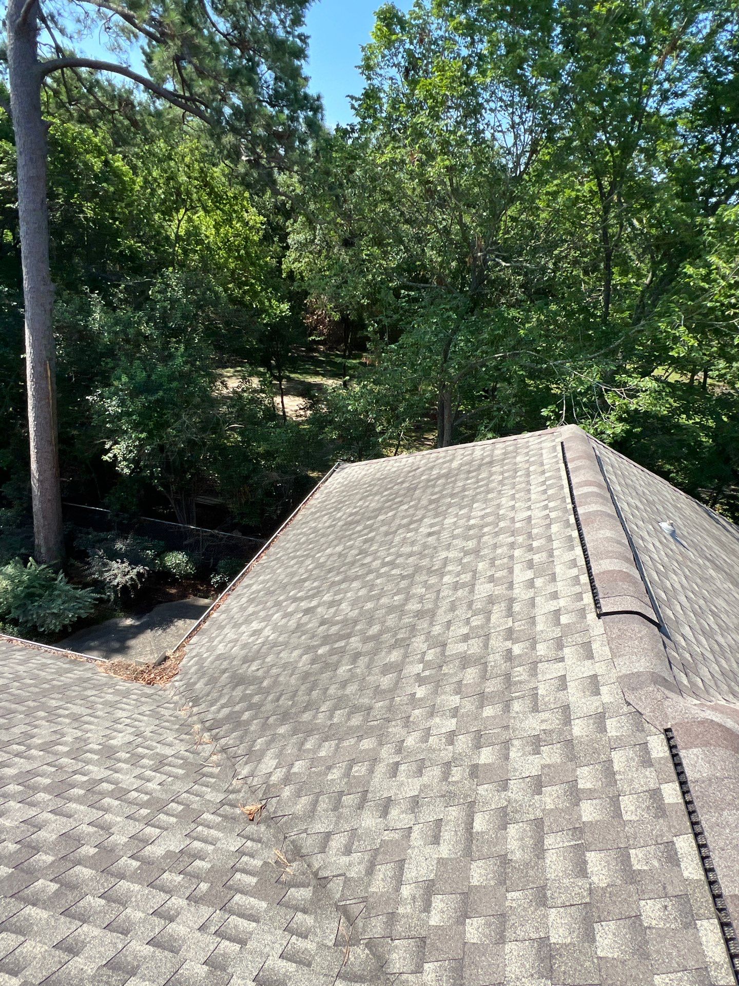 Hail Damage using Metal by Roof Repair Company