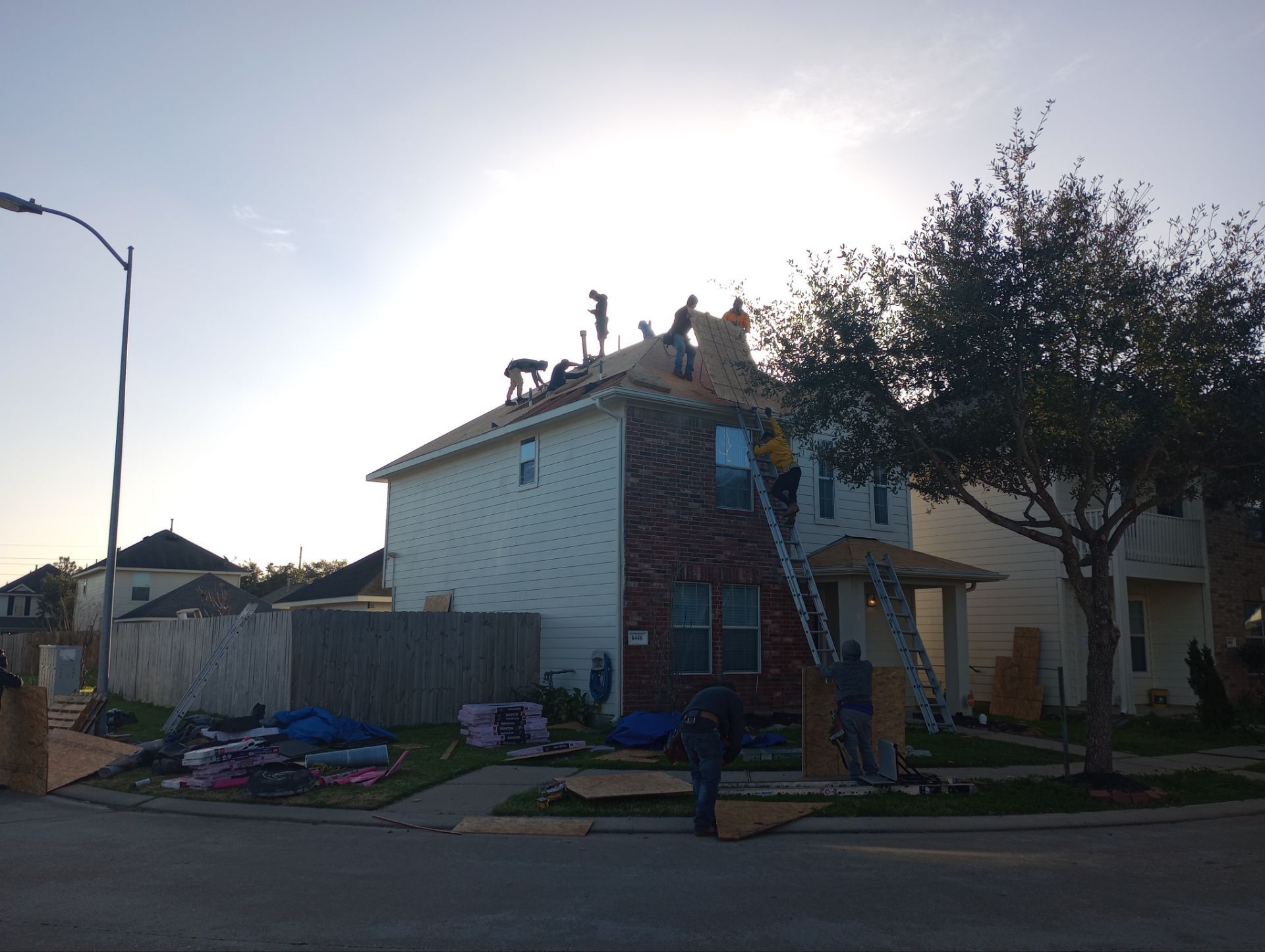 Residential Roofing Repair using Owen's Corning Duration (Lifetime) Shingles by Roof Repair Company