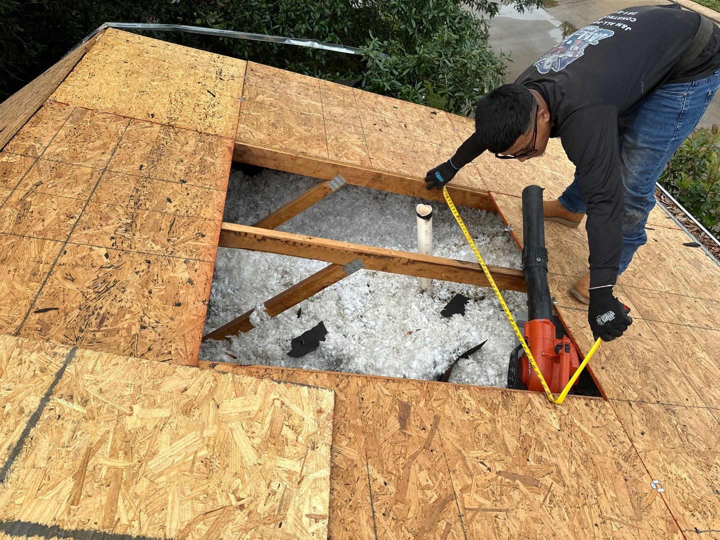 Residential Roofing Installation using Owen's Corning Duration (Lifetime) Shingles by Roof Repair Company