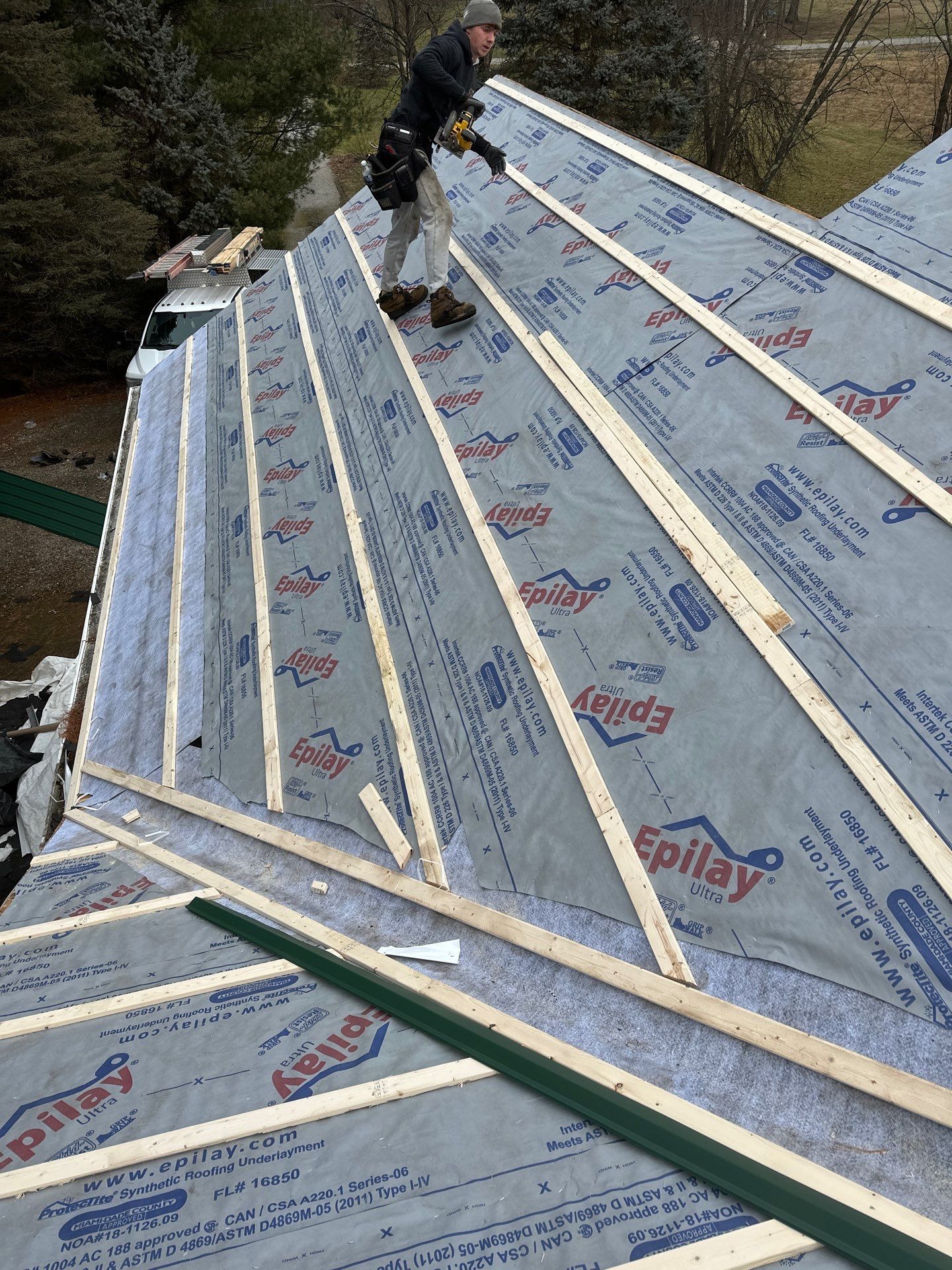 Alpha Rib, Color: Forest Green by Eagle Eye Roofing