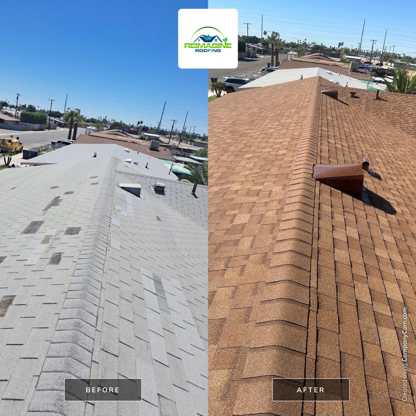 Sand Dune Shingles by Reimagine Roofing