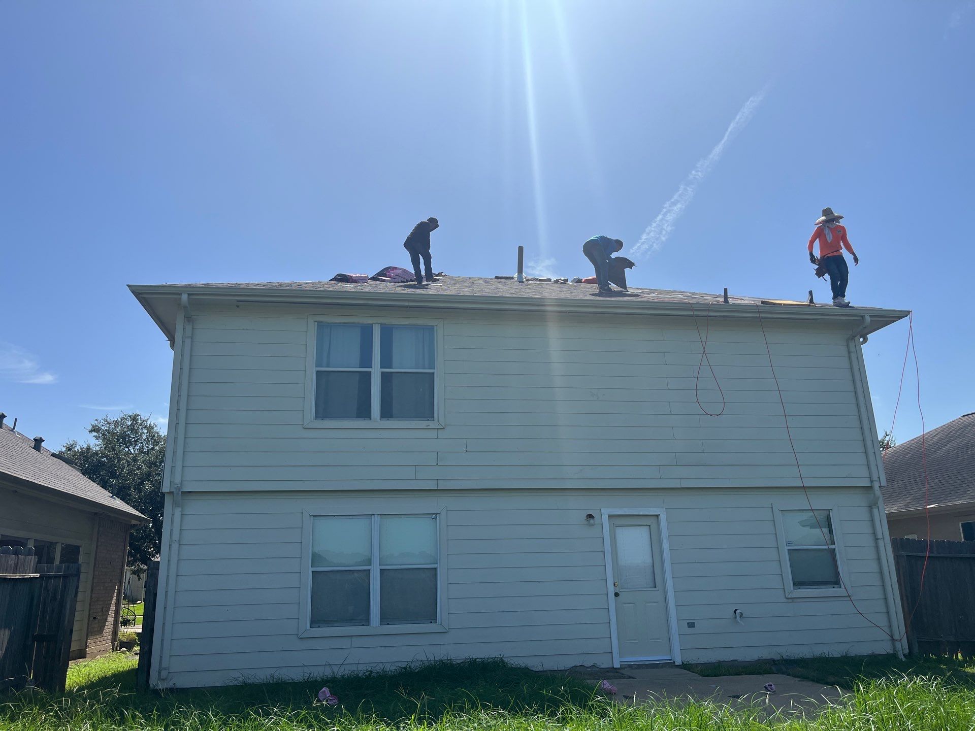 Residential Roofing Installation using Owen's Corning Duration (Lifetime) Shingles by Roof Repair Company