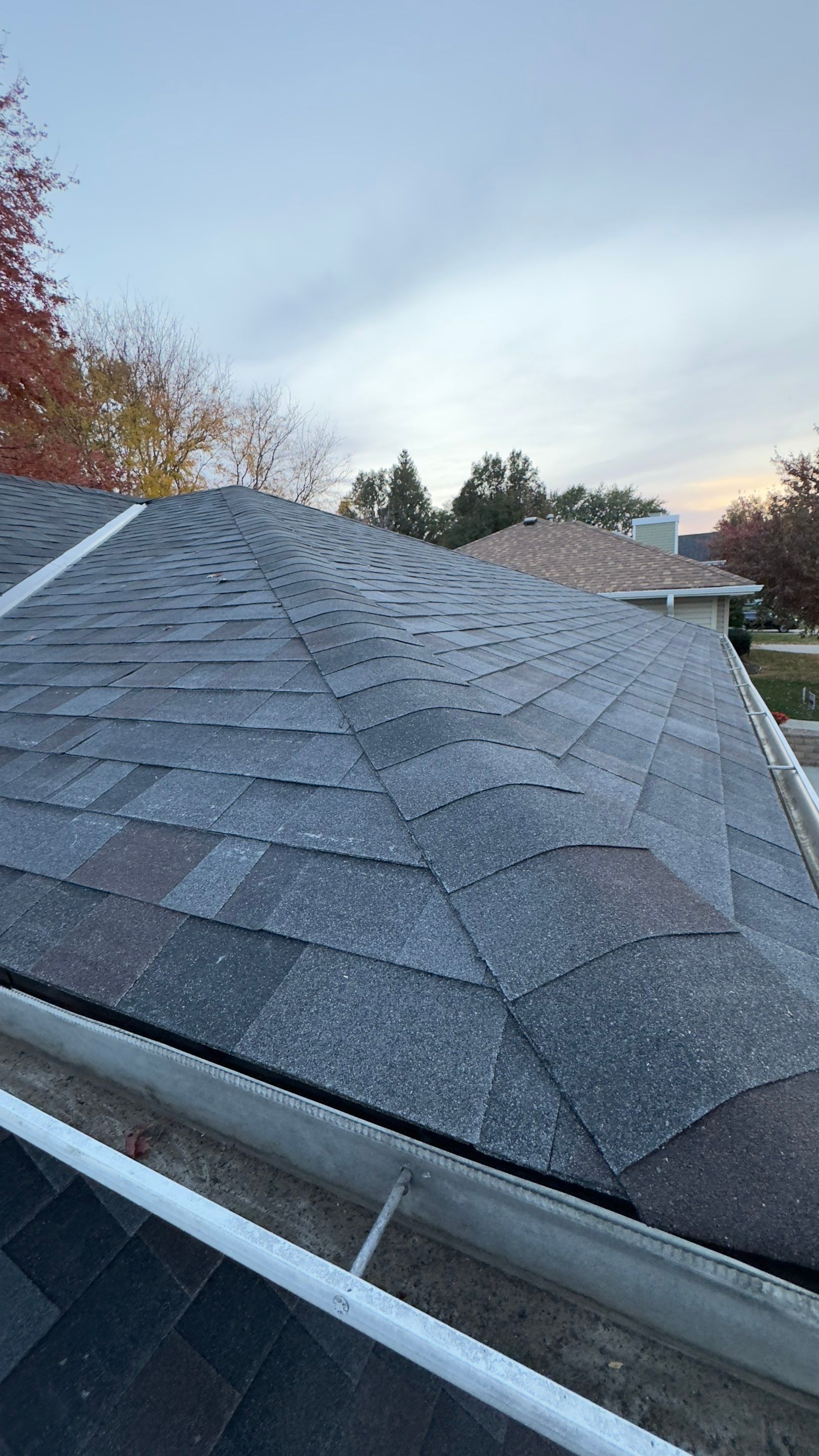 Roof Replacement with New Skylights in Bellevue, NE by Crows Roofing LLC