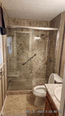 Tub to Shower