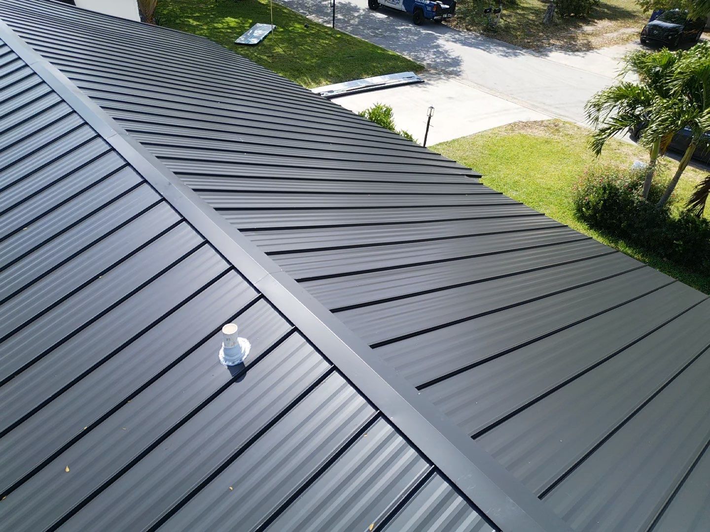 Kynar (Color Coated) Standing Seam Metal Roof Replacement by Sailfish Roofing