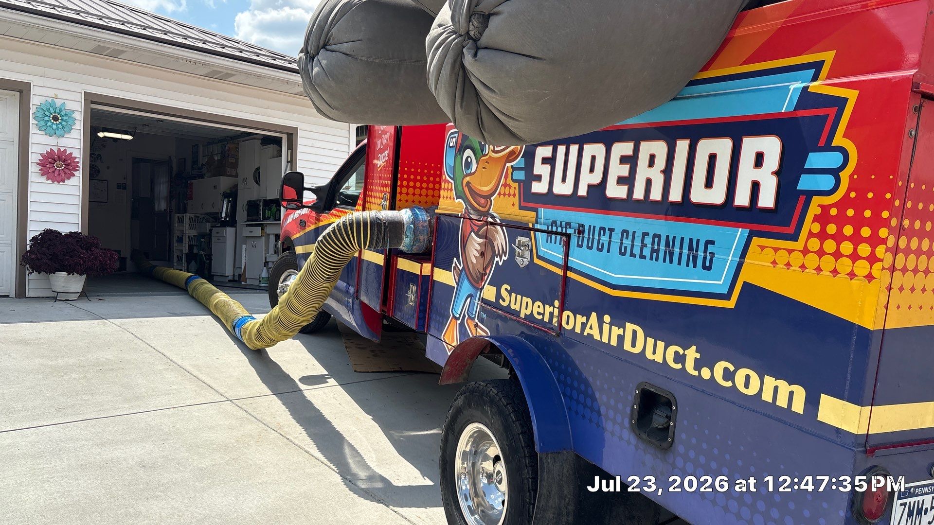 Full Residential Air Duct Cleaning in New Brighton Pennsylvania by Superior Air Duct Cleaning