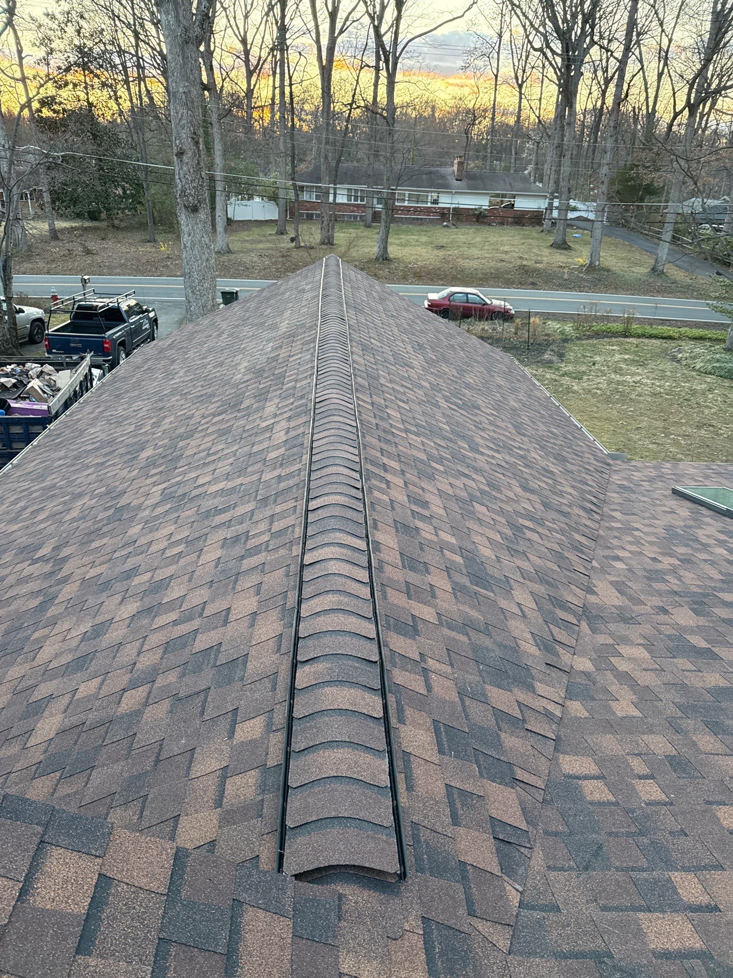 Fairfax: Residential Roof Replacement with CertainTeed Landmark Pro in Max Def Burnt Sienna by RM Banning, Inc.