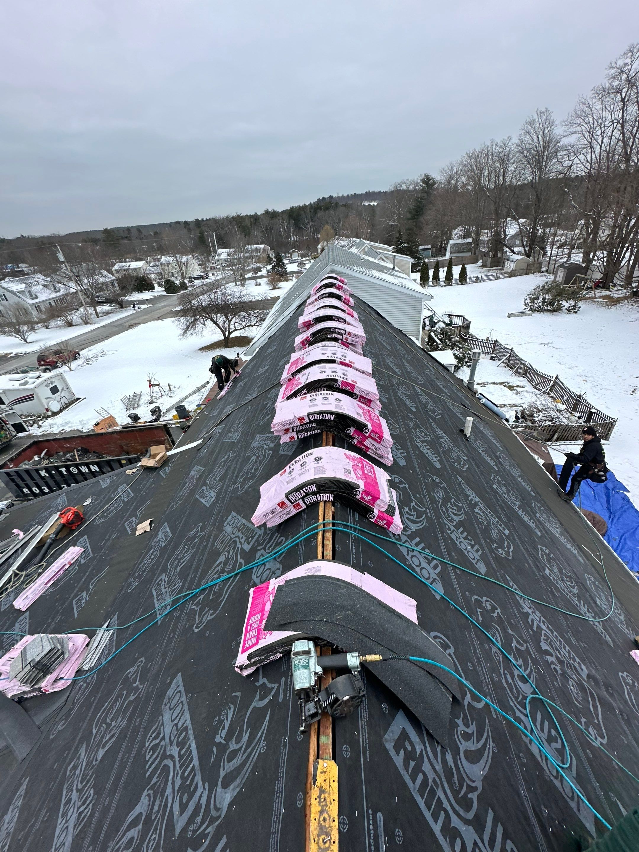 New Roof in Seabrook New Hampshire by Tall pine roofing