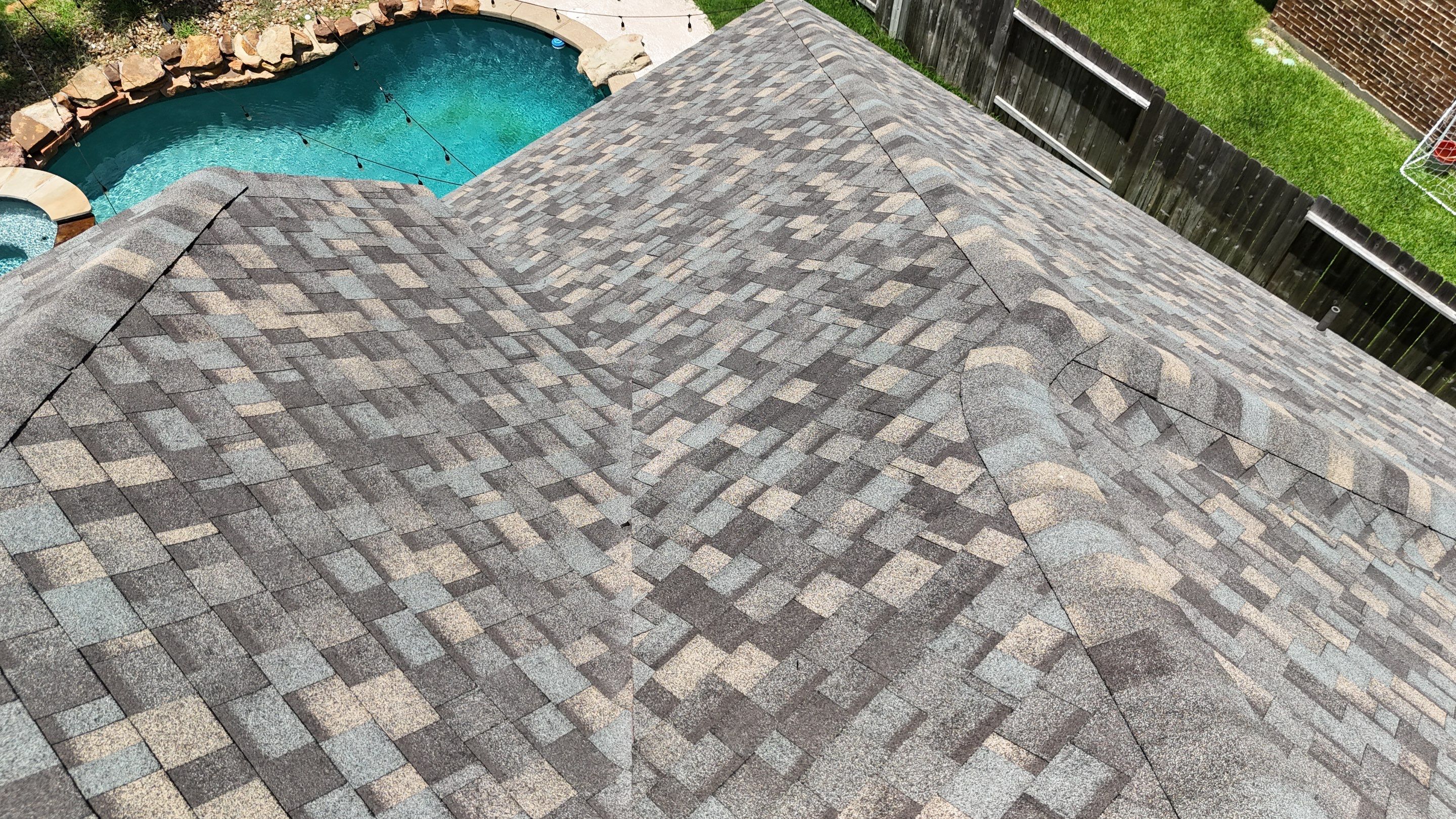 Residential Roofing Installation using IKO Dynasty in Tomball by Core Four Roofing