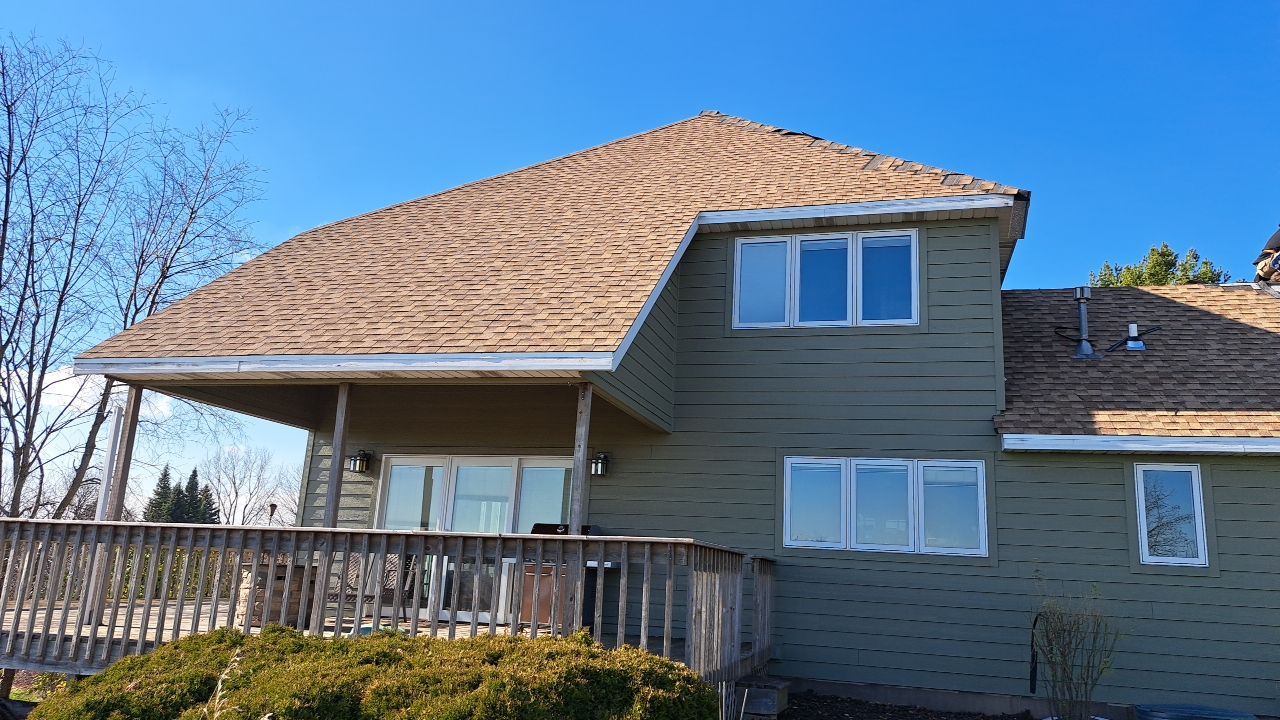 Residential Roof Installation in Plymouth, WI by Gellings Roofing & Siding