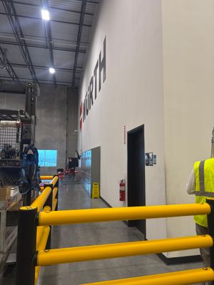 Commercial Interior Repaint Office & Warehouse