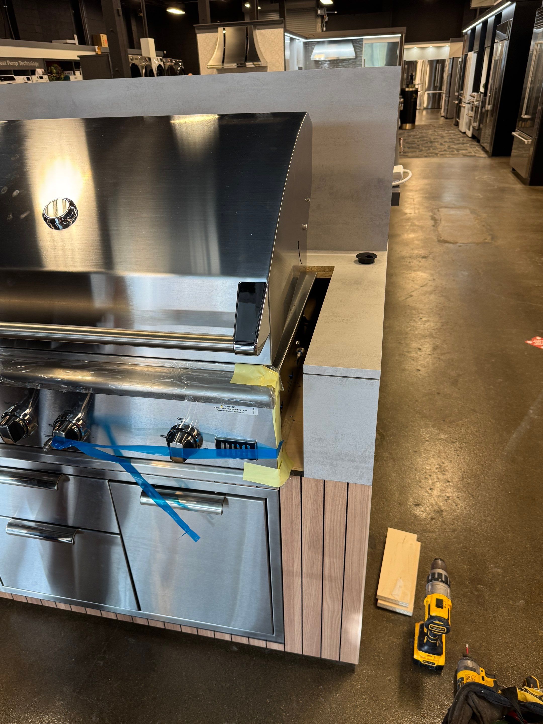 Handyman Installation for Midland Appliances  by YVR Construction Group