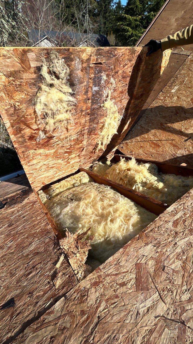 Buckley Roof Replacement using Standing Seam Metal - Dark Bronze by RoofSmart