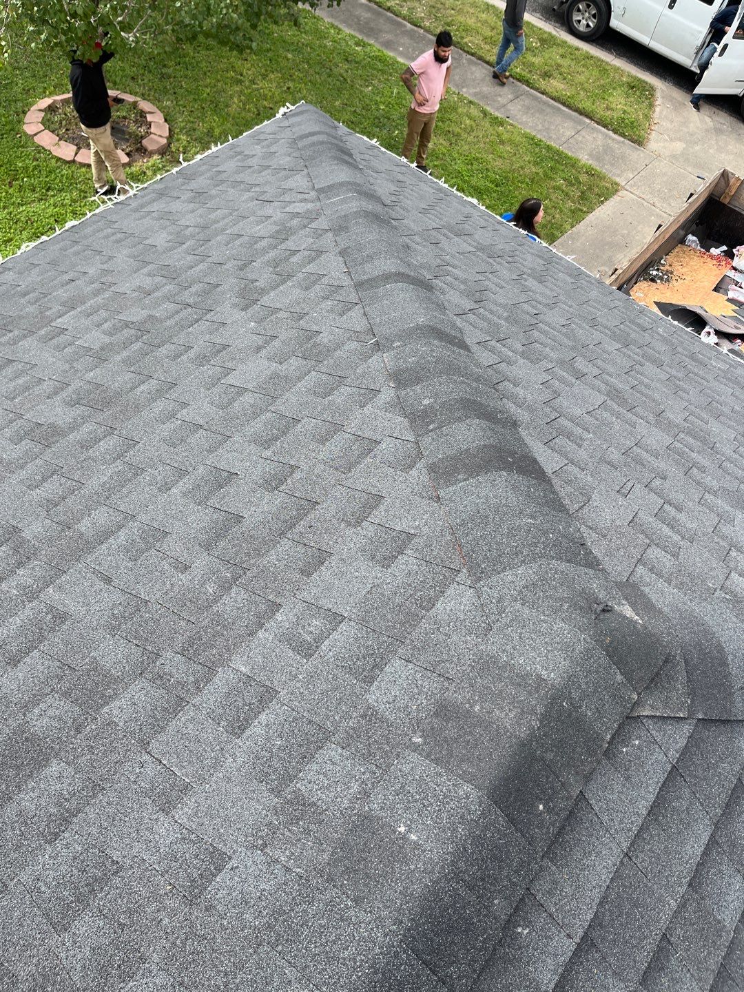 Residential Roofing Installation using GAF Natural Shadow by Lighthouse Roofing