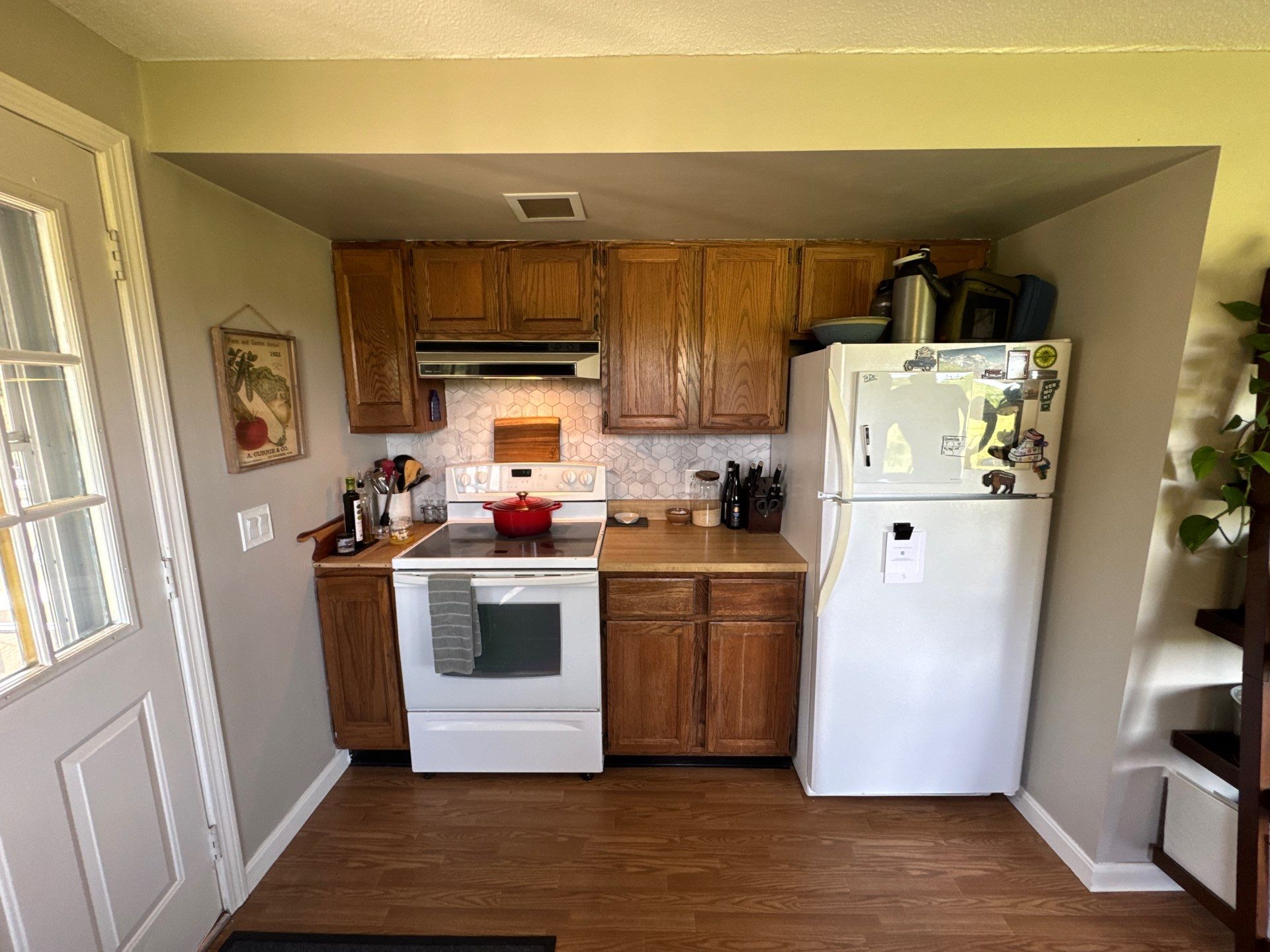 Kitchen Remodel & Deck Installation using Owen Corning Composite Framing Lumber by Chagnon Building & Remodeling LLC