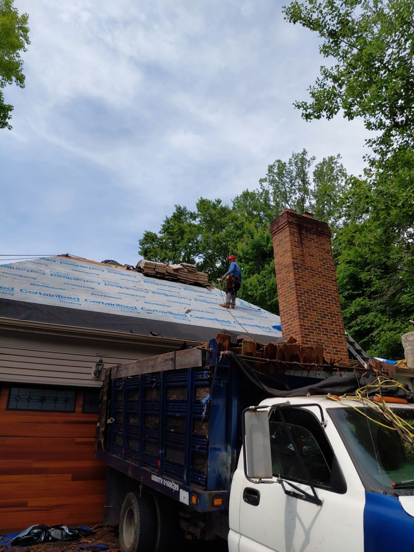 Springfield: Roof Replacement with CertainTeed Landmark Pro in Max Def Evergreen by RM Banning, Inc.