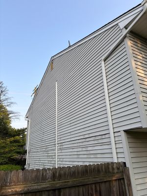 Gutter Cleaning in Parsippany, NJ — Gallo Bros job photo