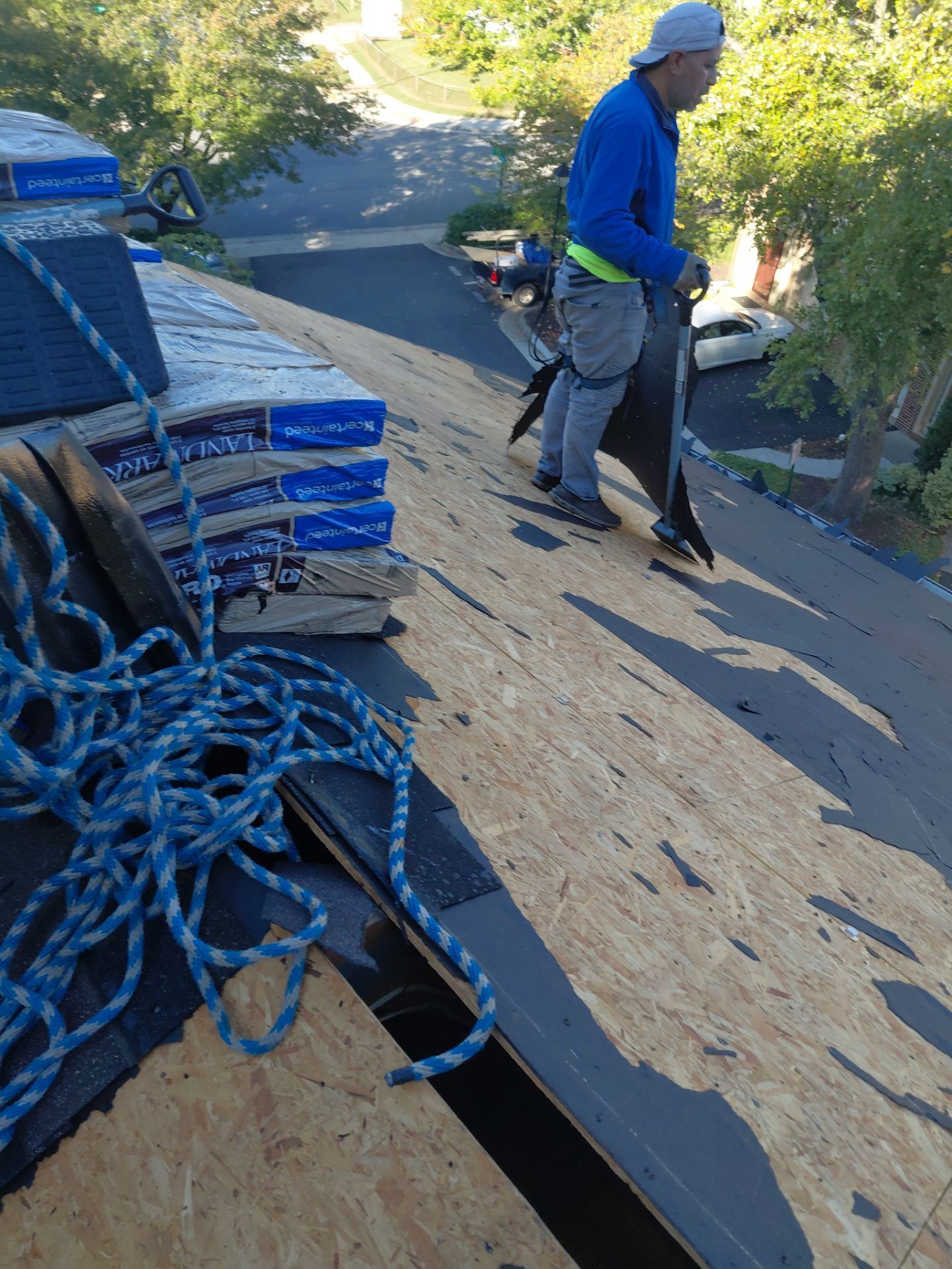 Alexandria : Residential Roof Replacement with CertainTeed Landmark Pro in Max Def Heather Blend  by RM Banning, Inc.