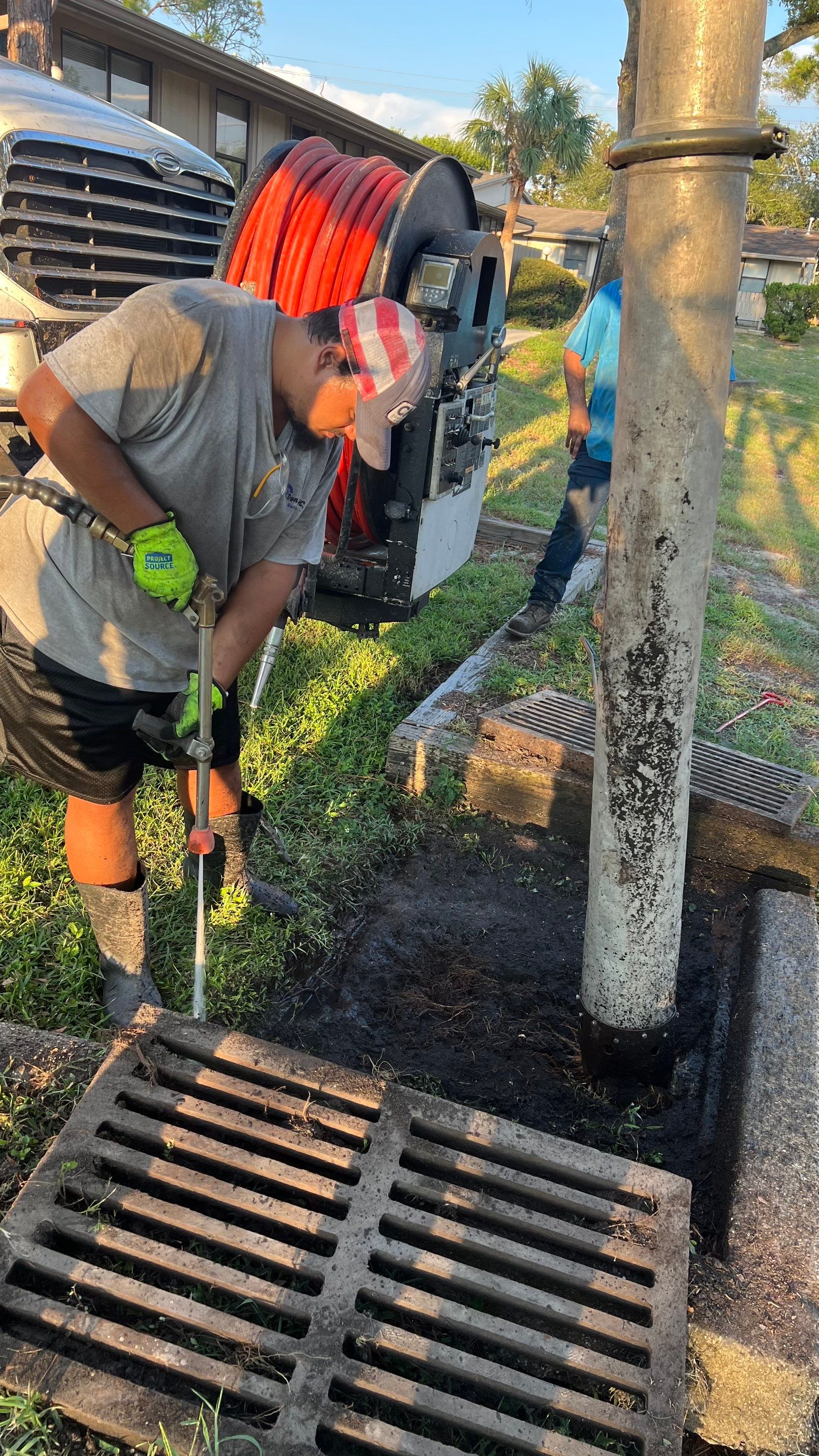 Apartment Complex Storm Water System Cleaning and Maintenance by Don Mar, Inc. Storm Water Solutions